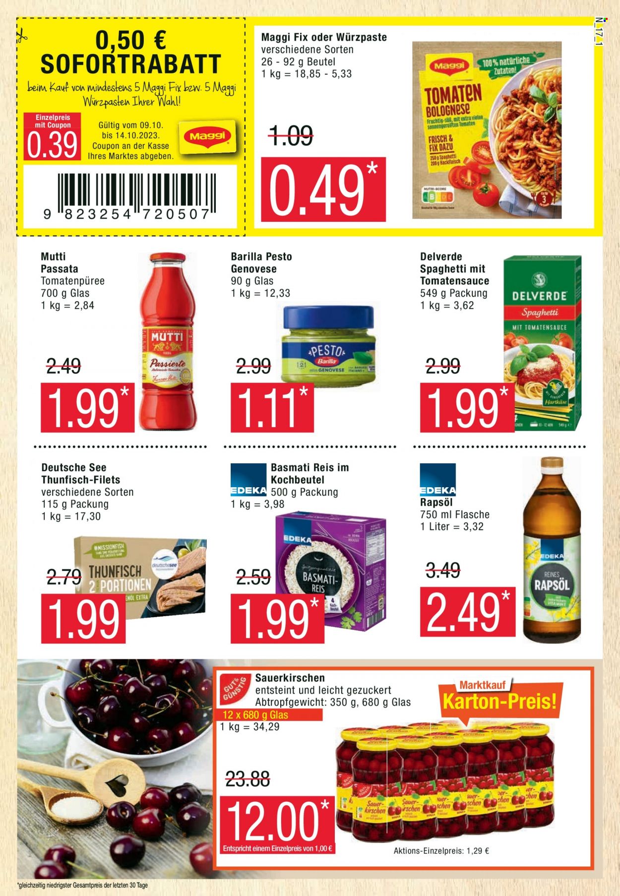 Marktkauf Prospekte  - 9.10.2023 - 14.10.2023. Seite 17