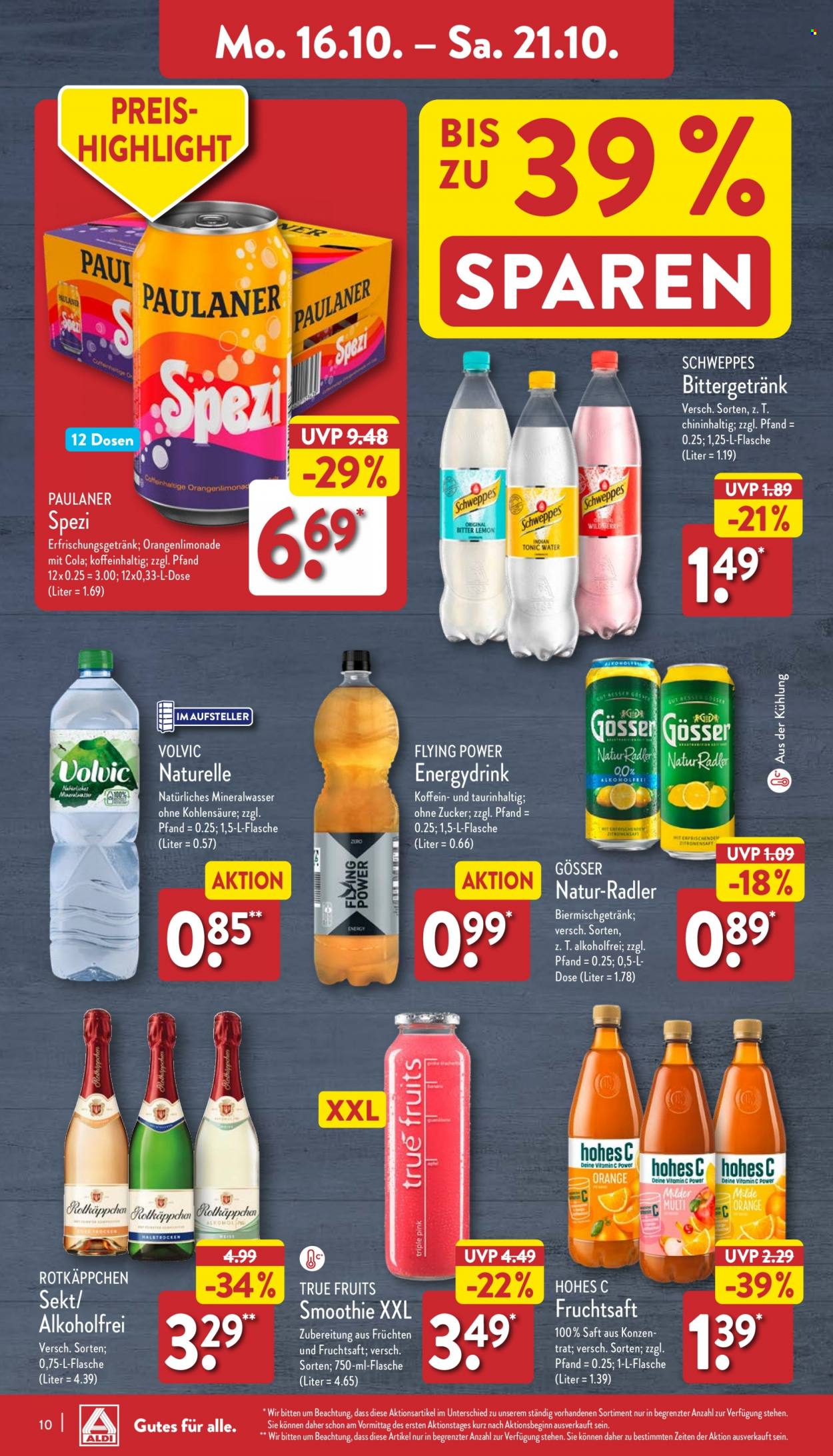 ALDI Nord Prospekte  - 16.10.2023 - 21.10.2023. Seite 10