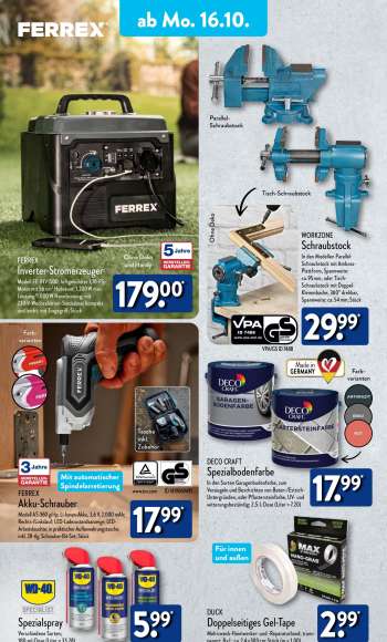 thumbnail - FERREX Inverter-Stromerzeuger