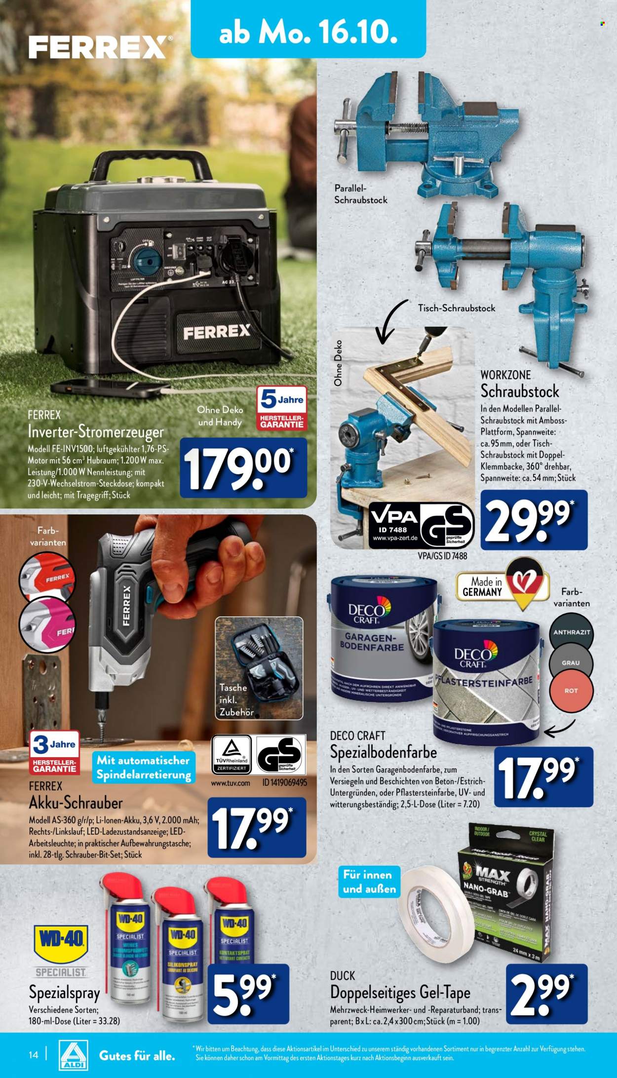 ALDI Nord Prospekte  - 16.10.2023 - 21.10.2023. Seite 14