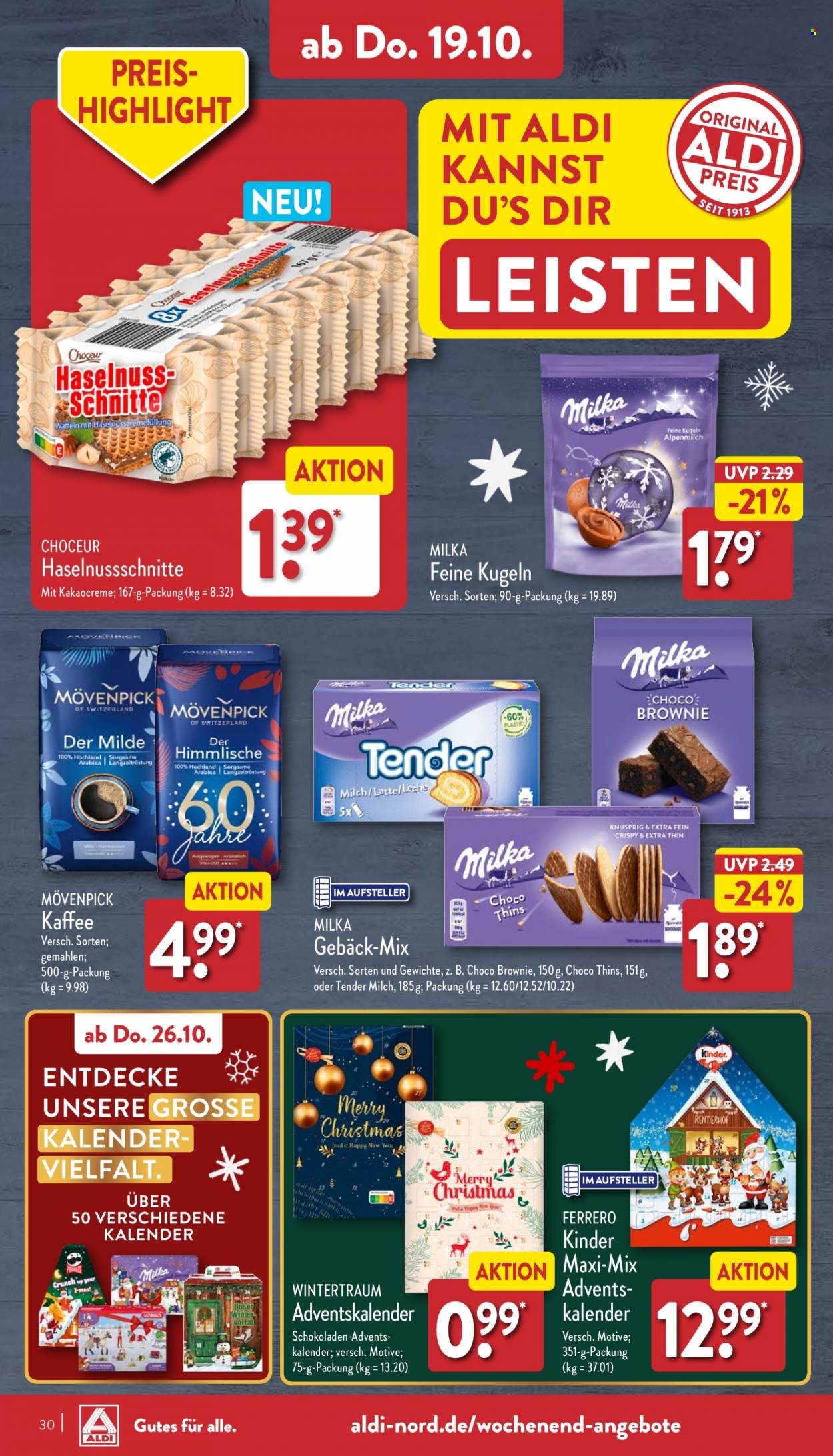 ALDI Nord Prospekte  - 16.10.2023 - 21.10.2023. Seite 30