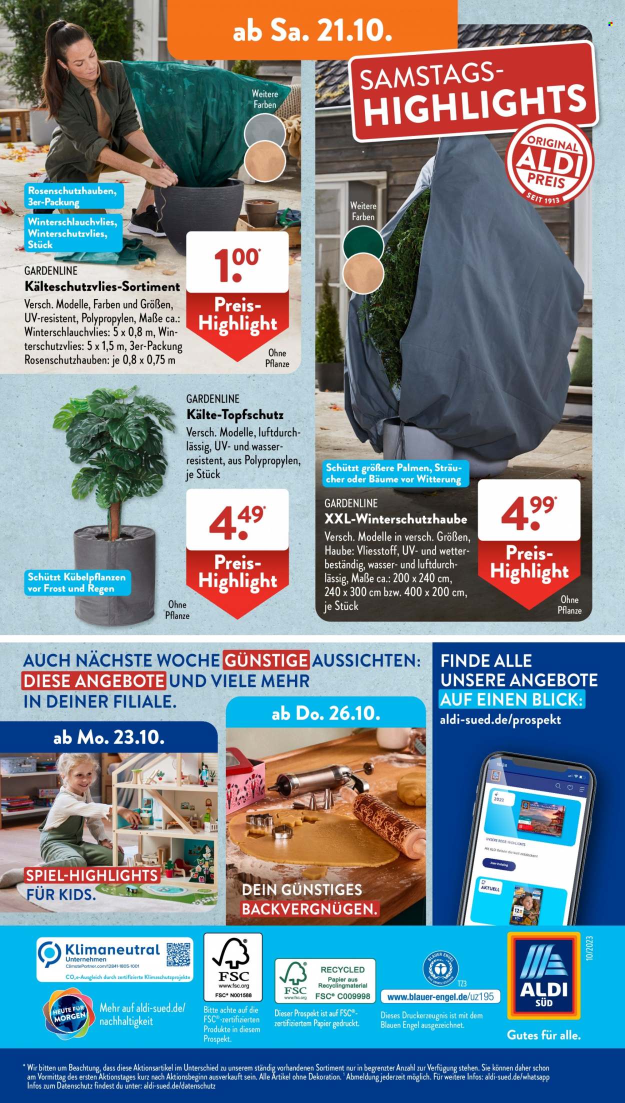 ALDI SÜD Prospekte  - 16.10.2023 - 21.10.2023. Seite 40