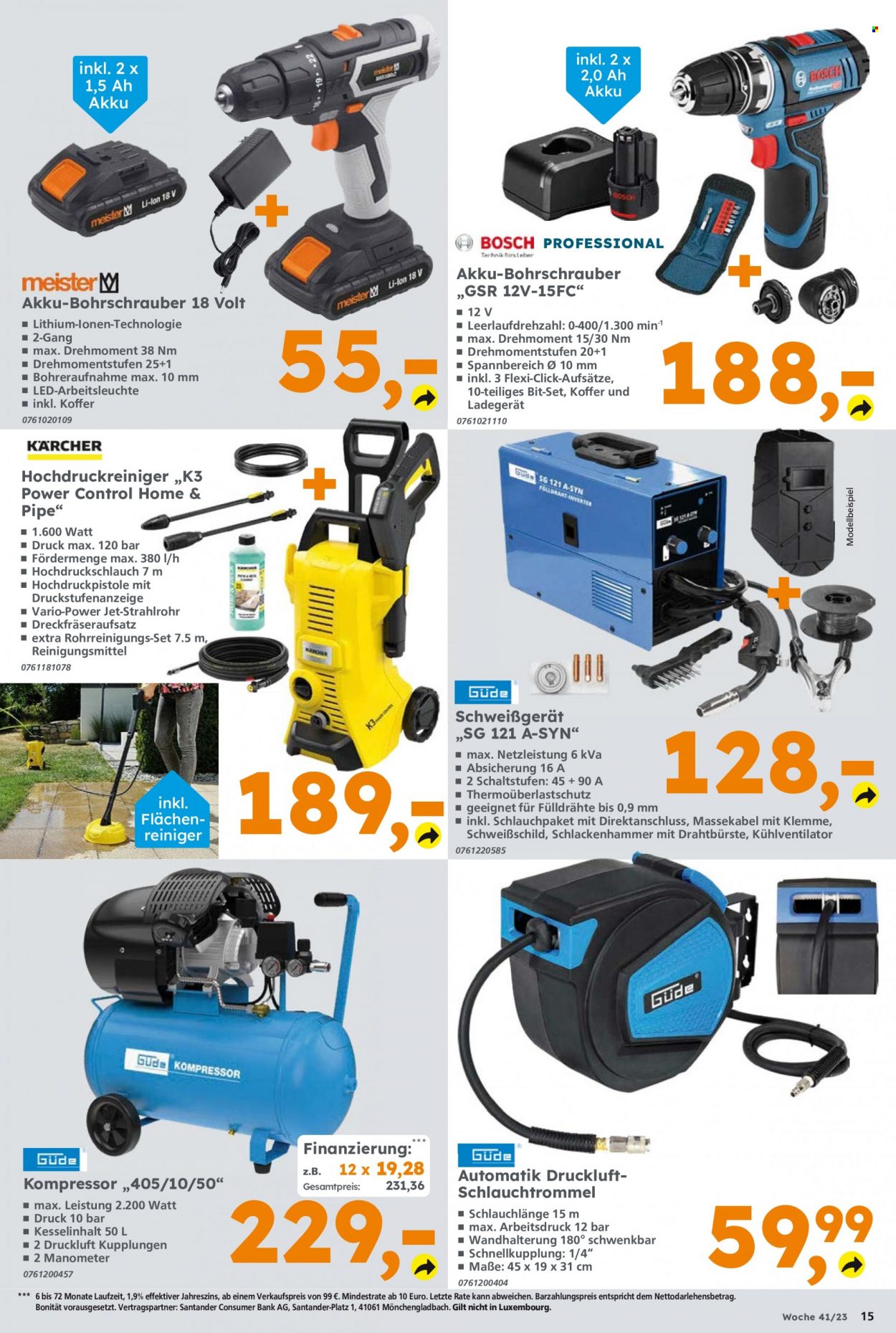 Globus Baumarkt Prospekte  - 9.10.2023 - 14.10.2023. Seite 15