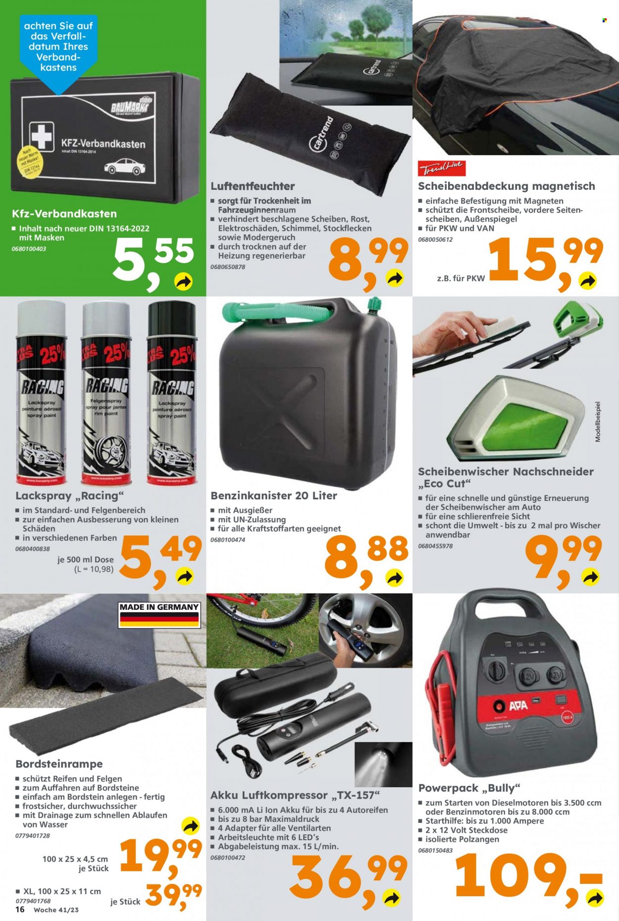 Globus Baumarkt Prospekte  - 9.10.2023 - 14.10.2023. Seite 16