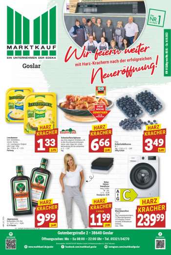 Prospekte Marktkauf - 9.10.2023 - 14.10.2023.