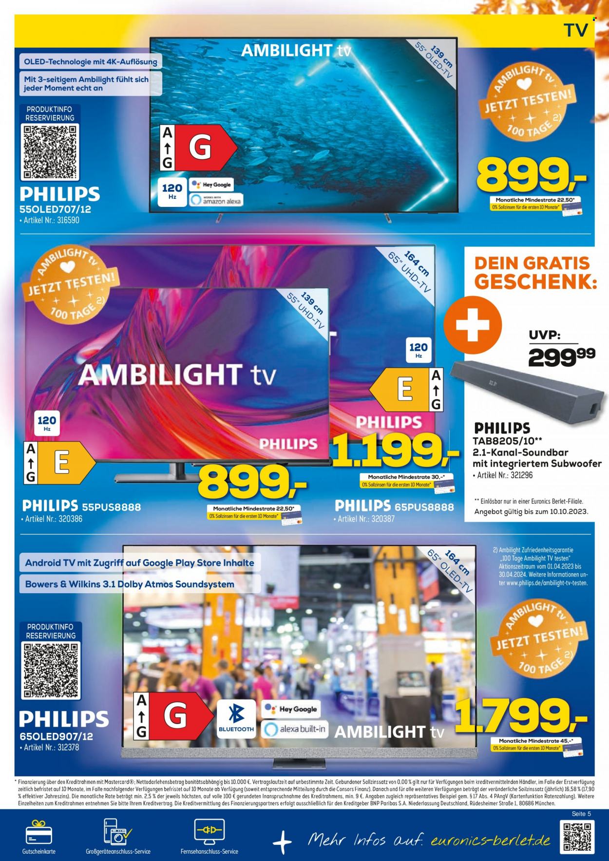 Euronics Prospekte  - 7.10.2023 - 14.10.2023. Seite 5