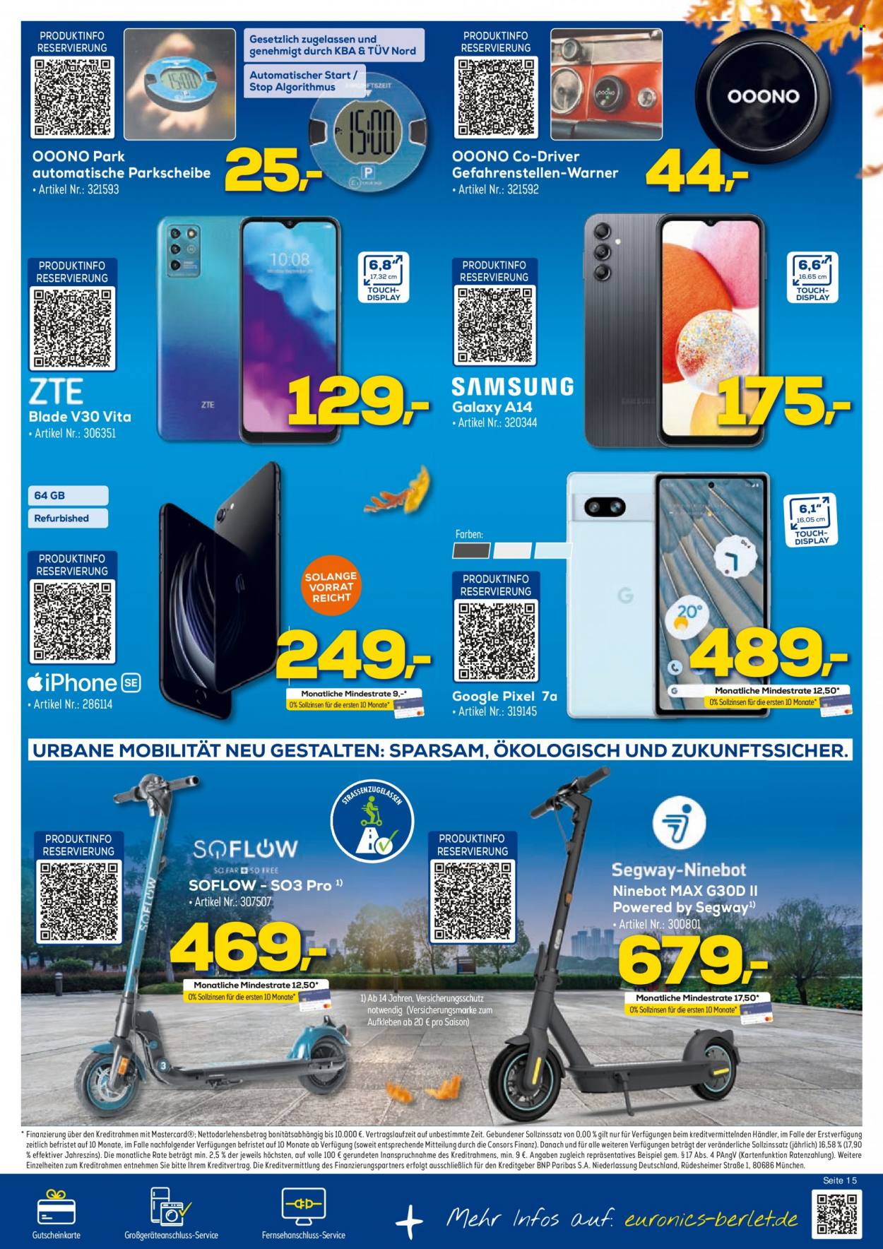 Euronics Prospekte  - 7.10.2023 - 14.10.2023. Seite 15