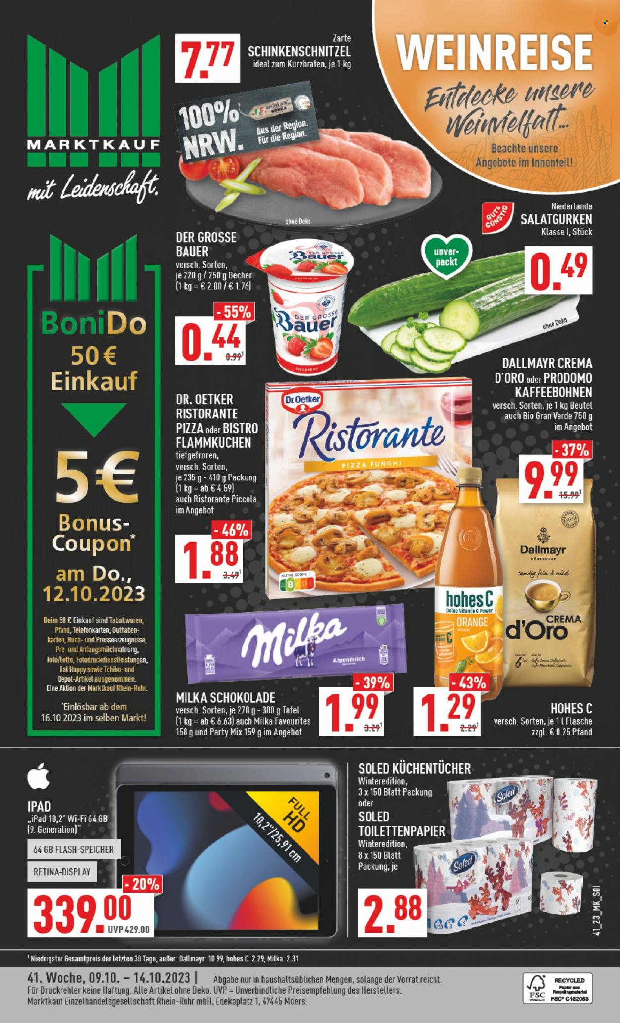 Marktkauf Prospekte  - 9.10.2023 - 14.10.2023. Seite 1