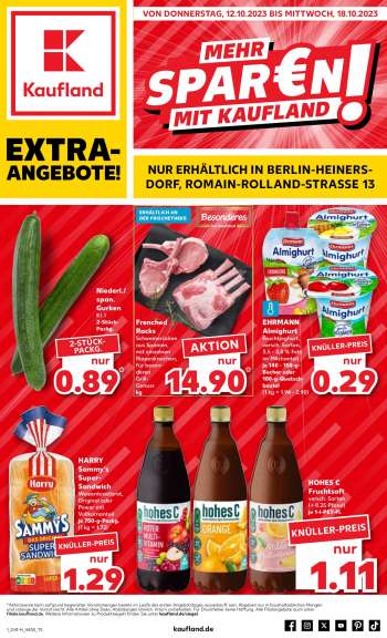 Prospekte Kaufland - 12.10.2023 - 18.10.2023.