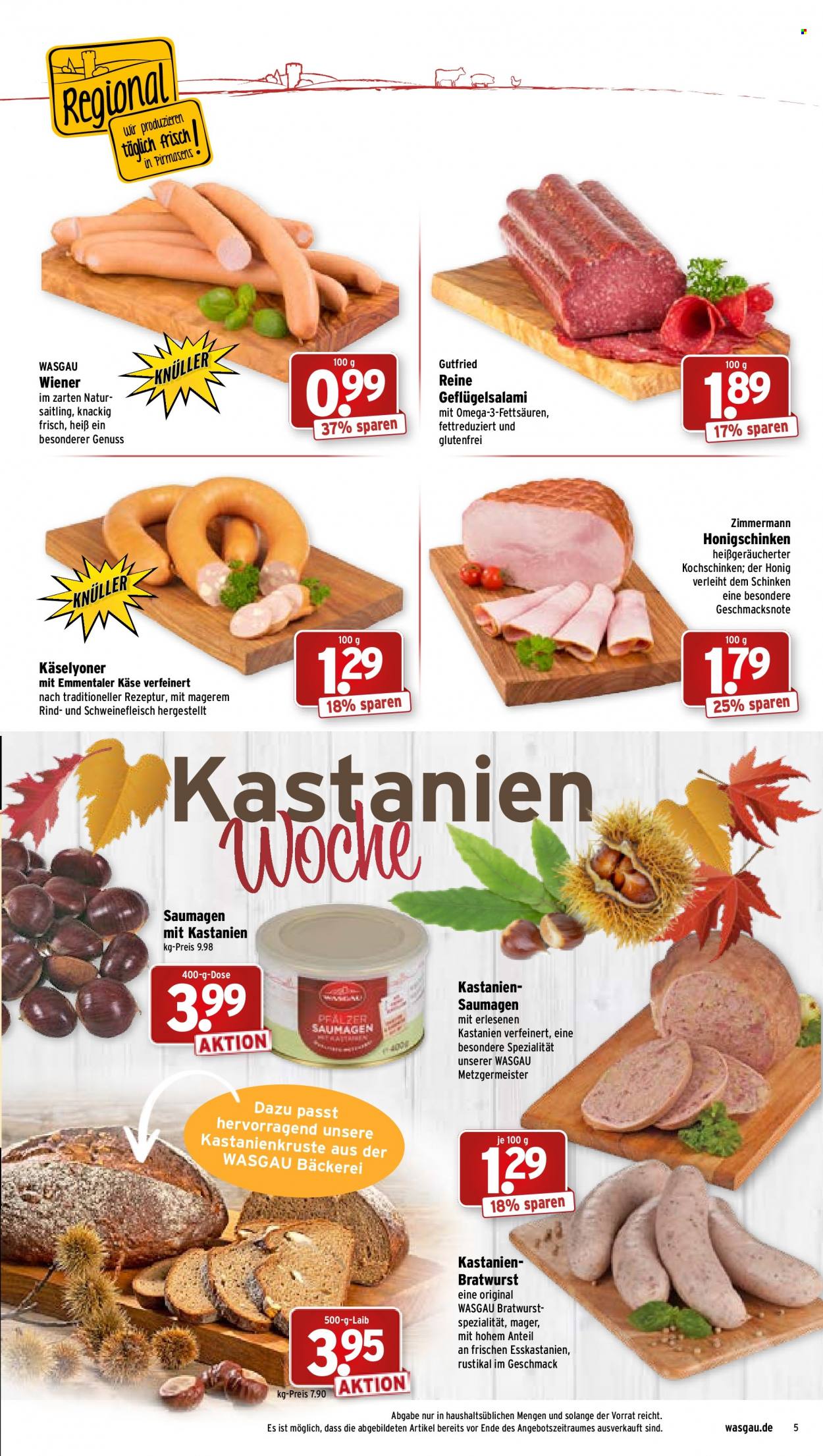 Wasgau Prospekte  - 9.10.2023 - 14.10.2023. Seite 5