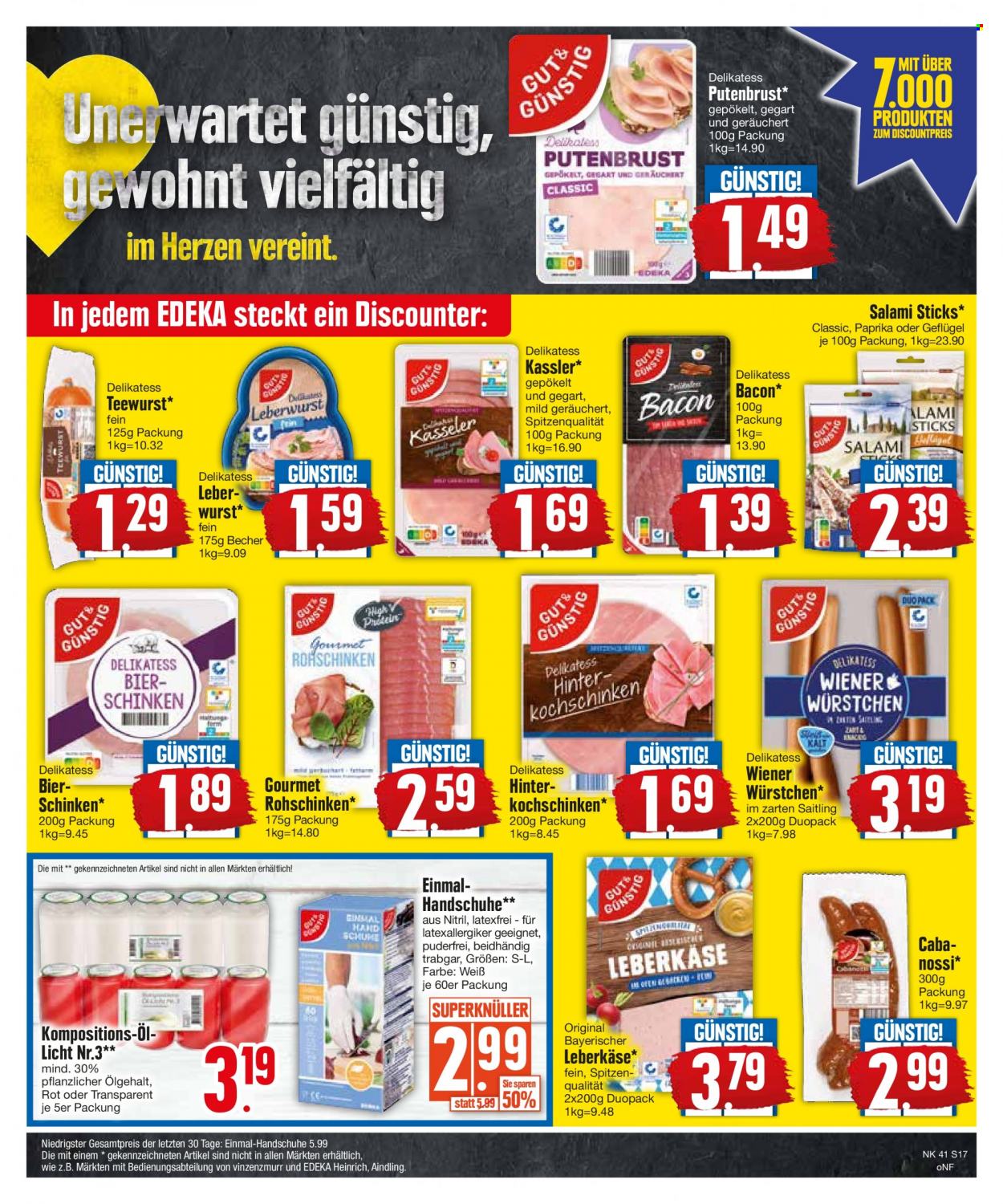 Edeka Prospekte  - 9.10.2023 - 14.10.2023. Seite 17