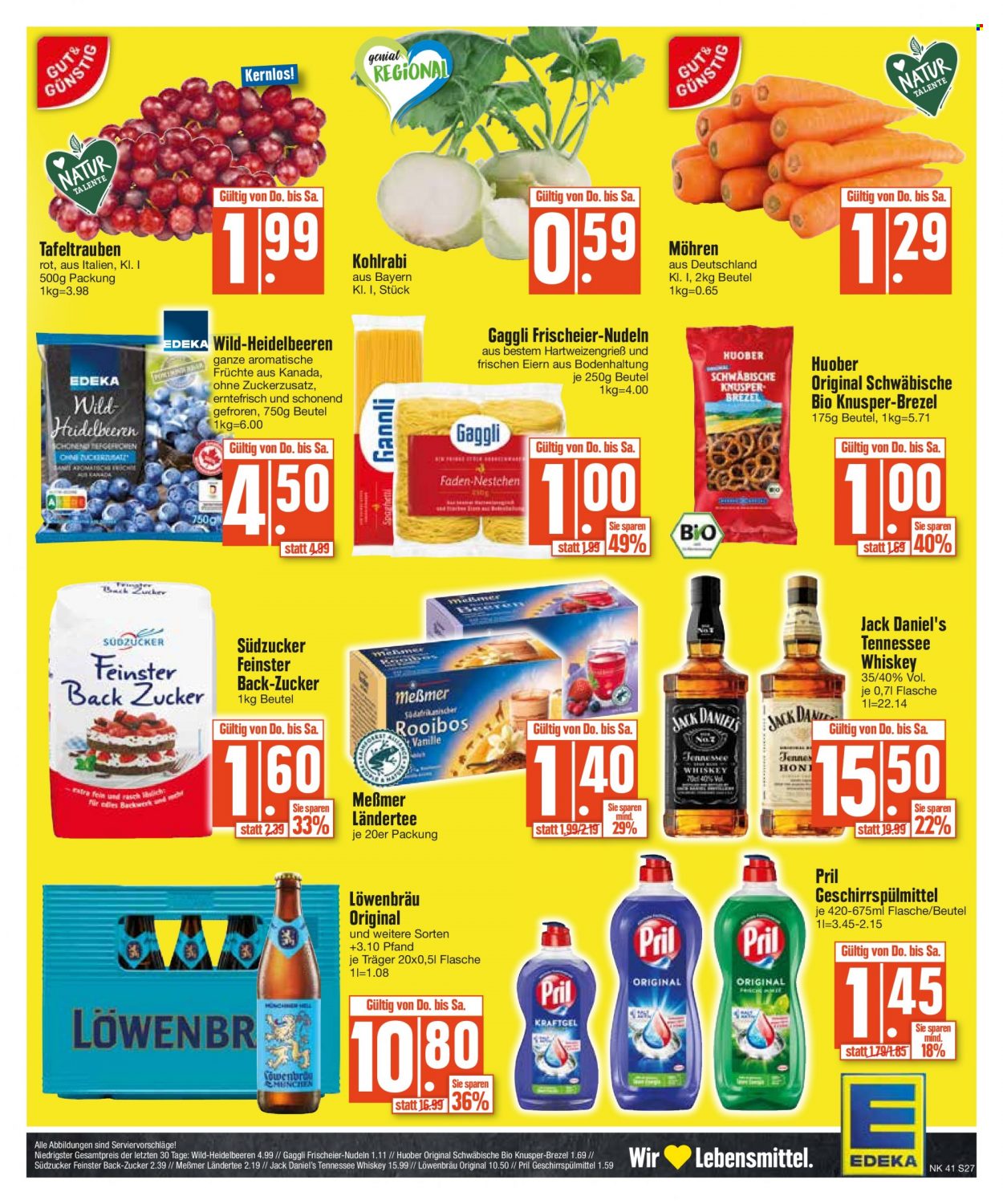 Edeka Prospekte  - 9.10.2023 - 14.10.2023. Seite 27