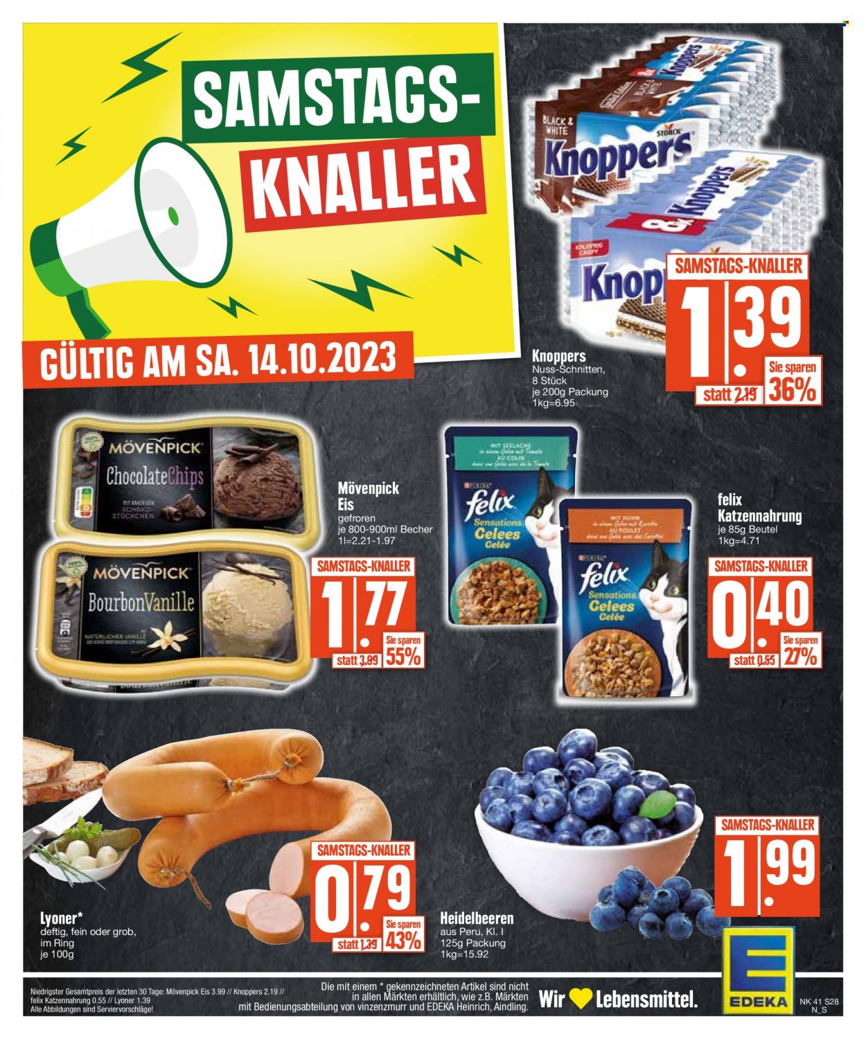 Edeka Prospekte  - 9.10.2023 - 14.10.2023. Seite 28