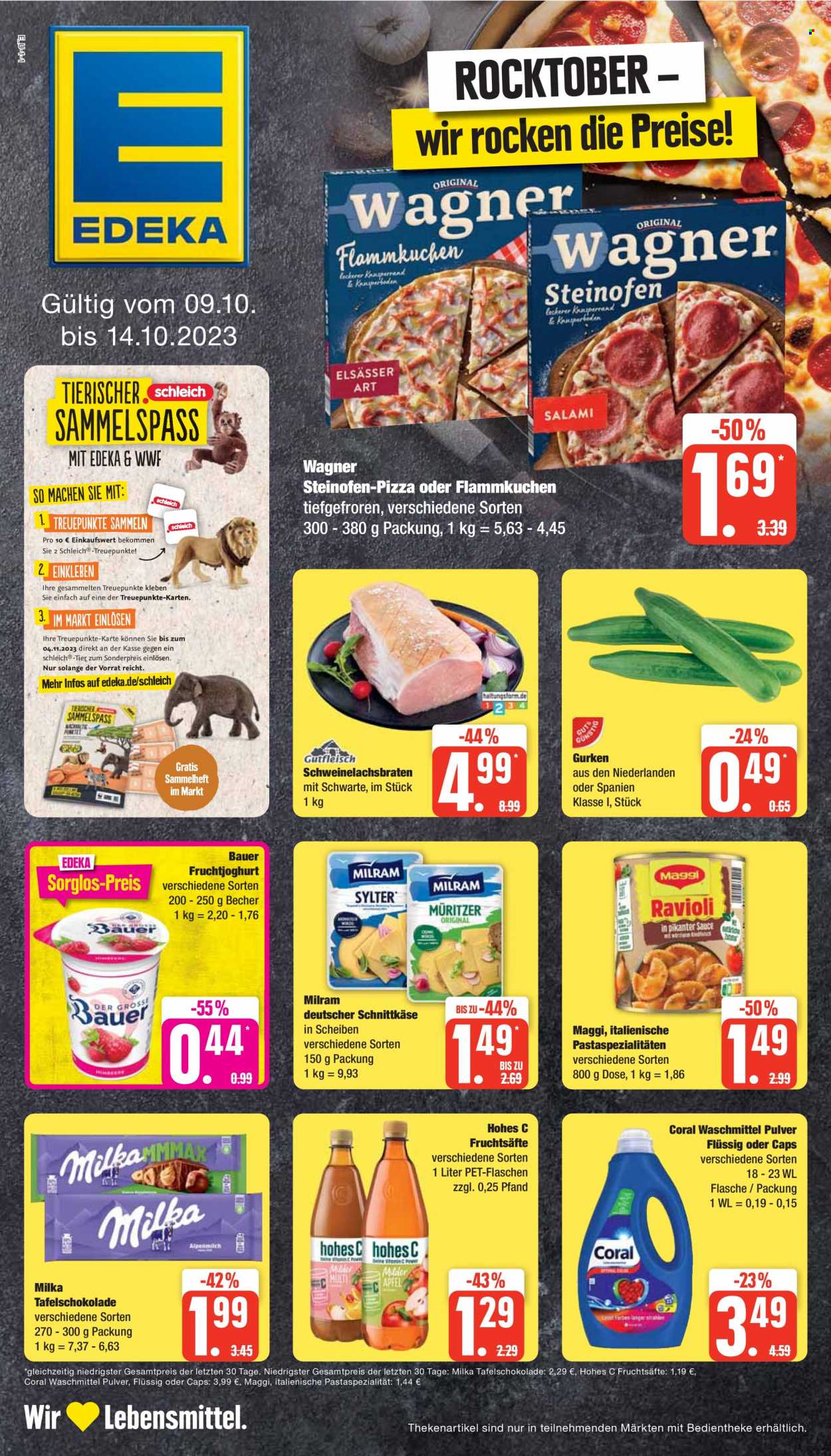 Edeka Prospekte  - 9.10.2023 - 14.10.2023. Seite 1