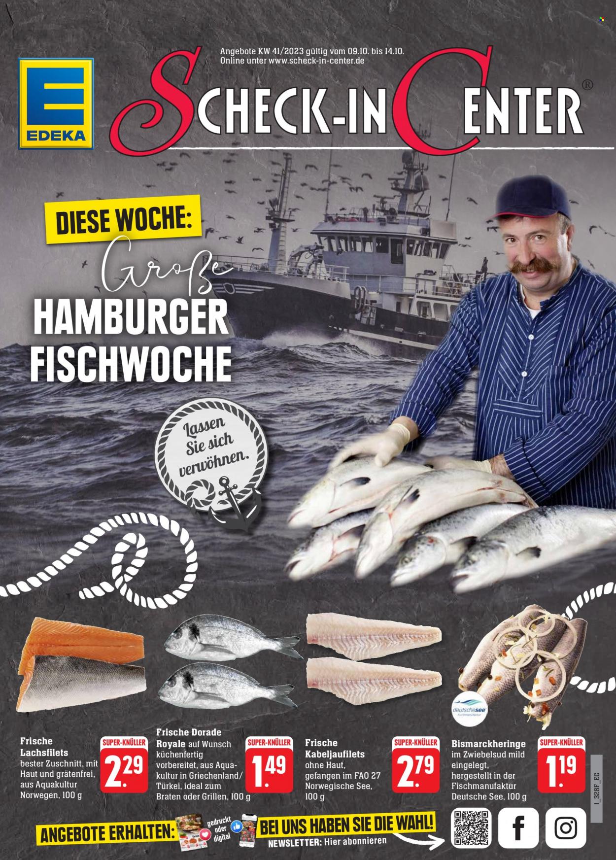 Edeka Prospekte  - 9.10.2023 - 14.10.2023. Seite 1