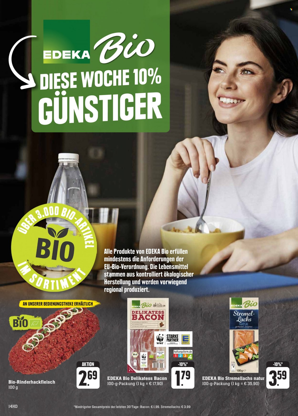 Edeka Prospekte  - 9.10.2023 - 14.10.2023. Seite 14