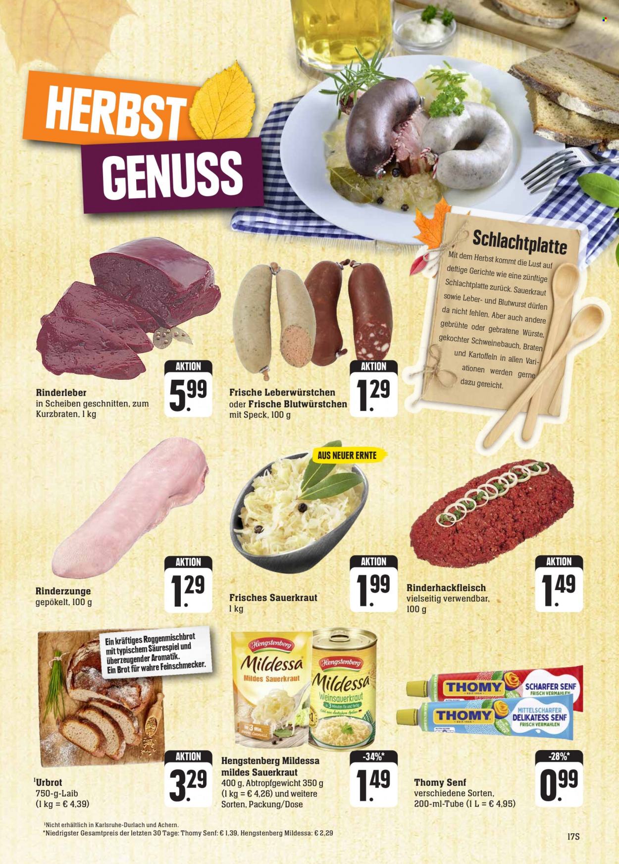 Edeka Prospekte  - 9.10.2023 - 14.10.2023. Seite 17