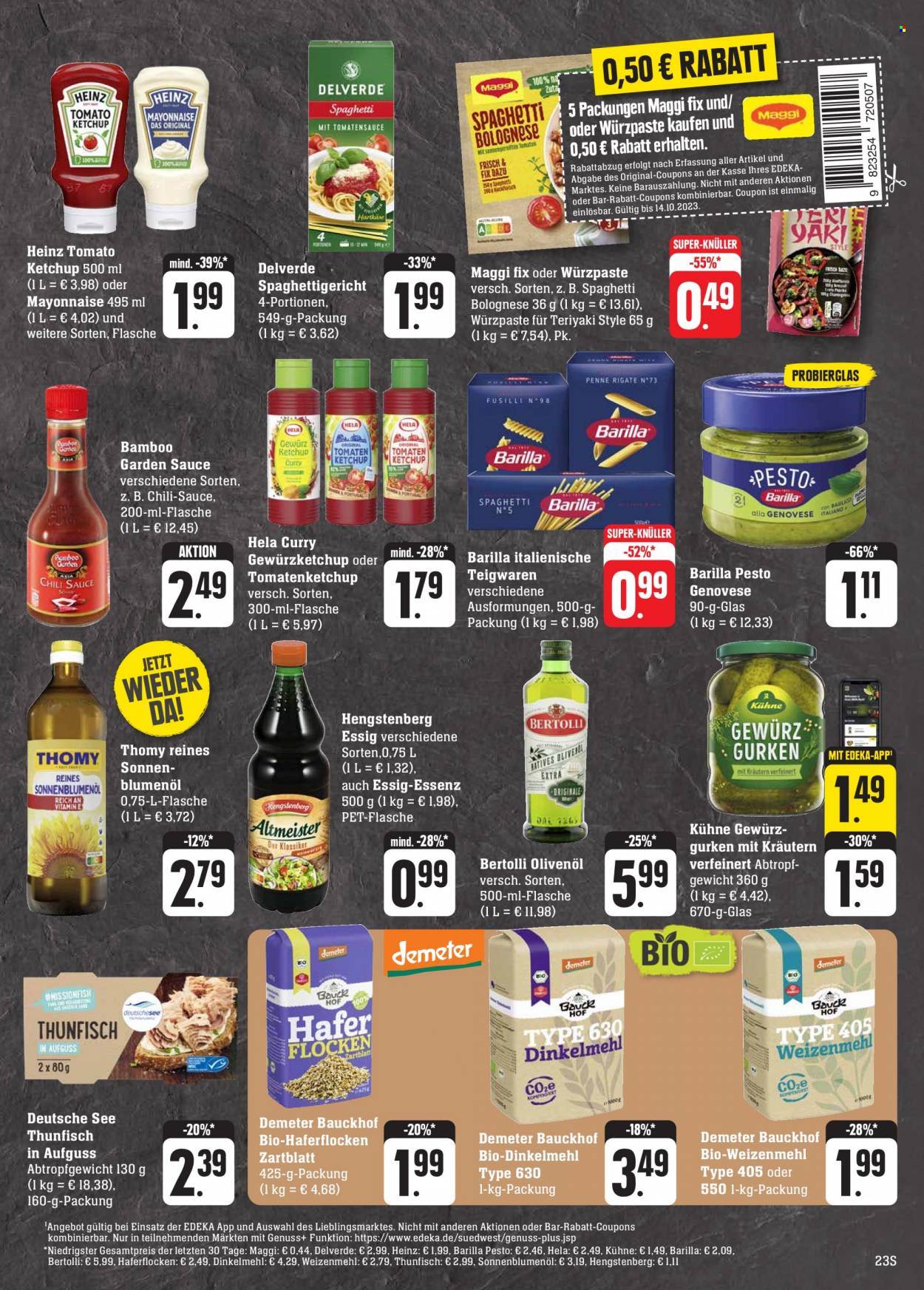 Edeka Prospekte  - 9.10.2023 - 14.10.2023. Seite 23