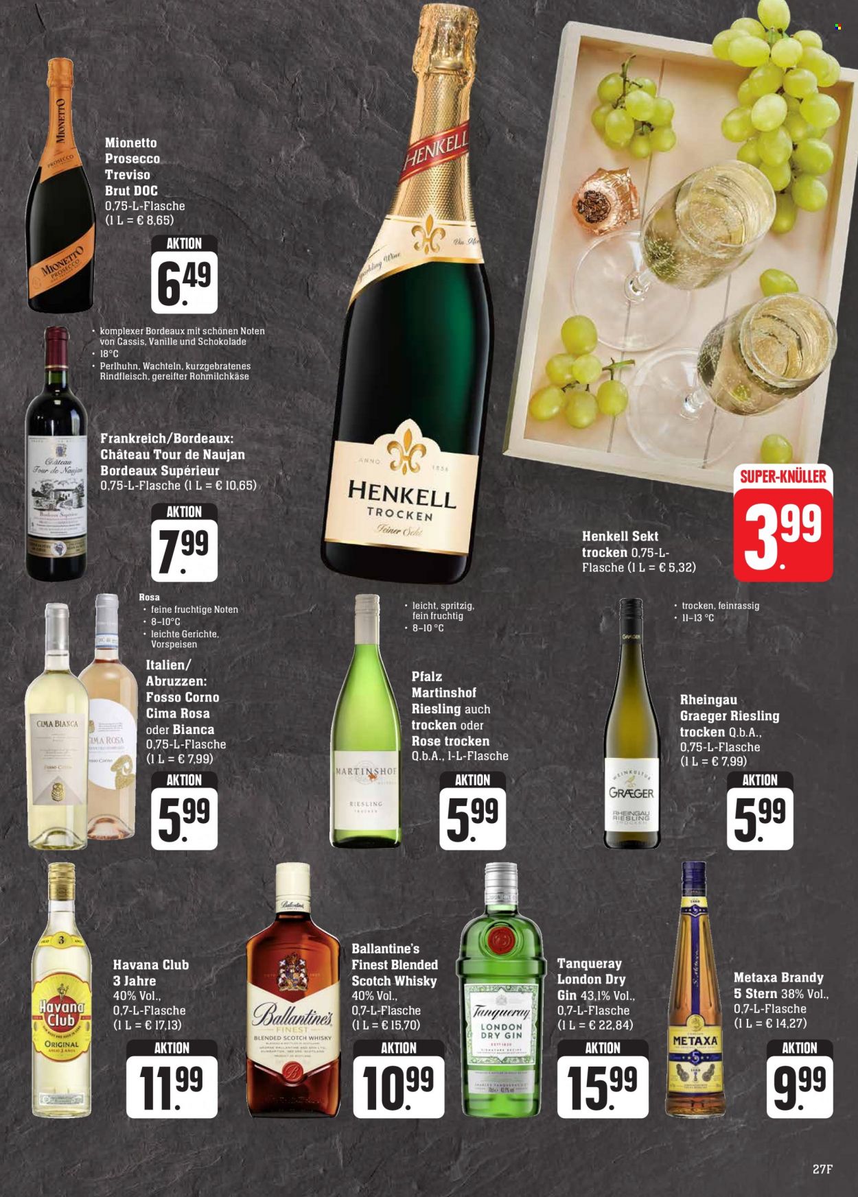Edeka Prospekte  - 9.10.2023 - 14.10.2023. Seite 27