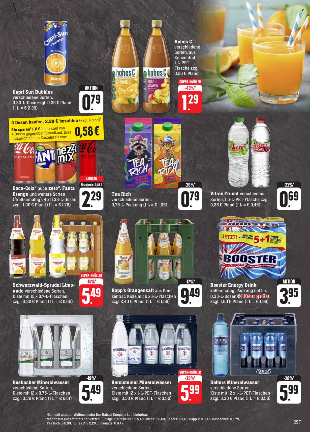 Edeka Prospekte  - 9.10.2023 - 14.10.2023. Seite 29