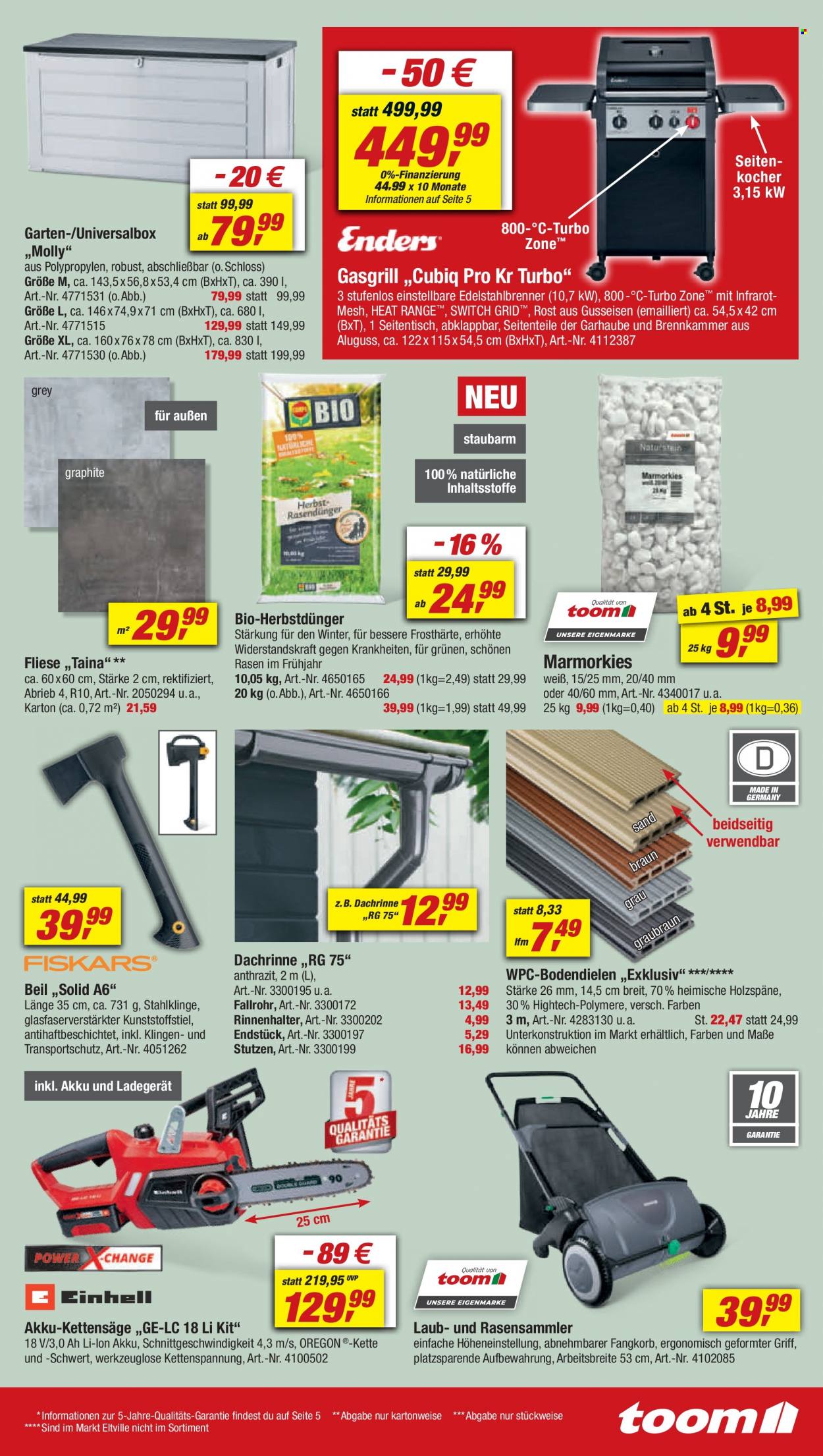 toom Baumarkt Prospekte  - 14.10.2023 - 20.10.2023. Seite 7