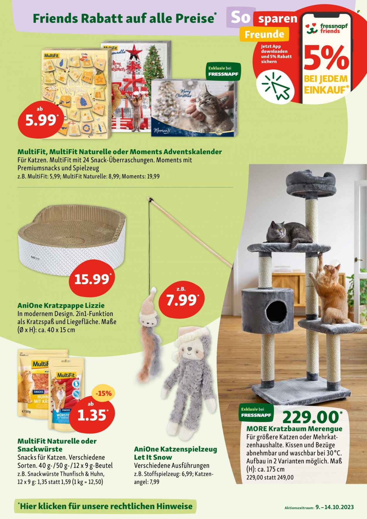 Fressnapf Prospekte  - 9.10.2023 - 14.10.2023. Seite 7