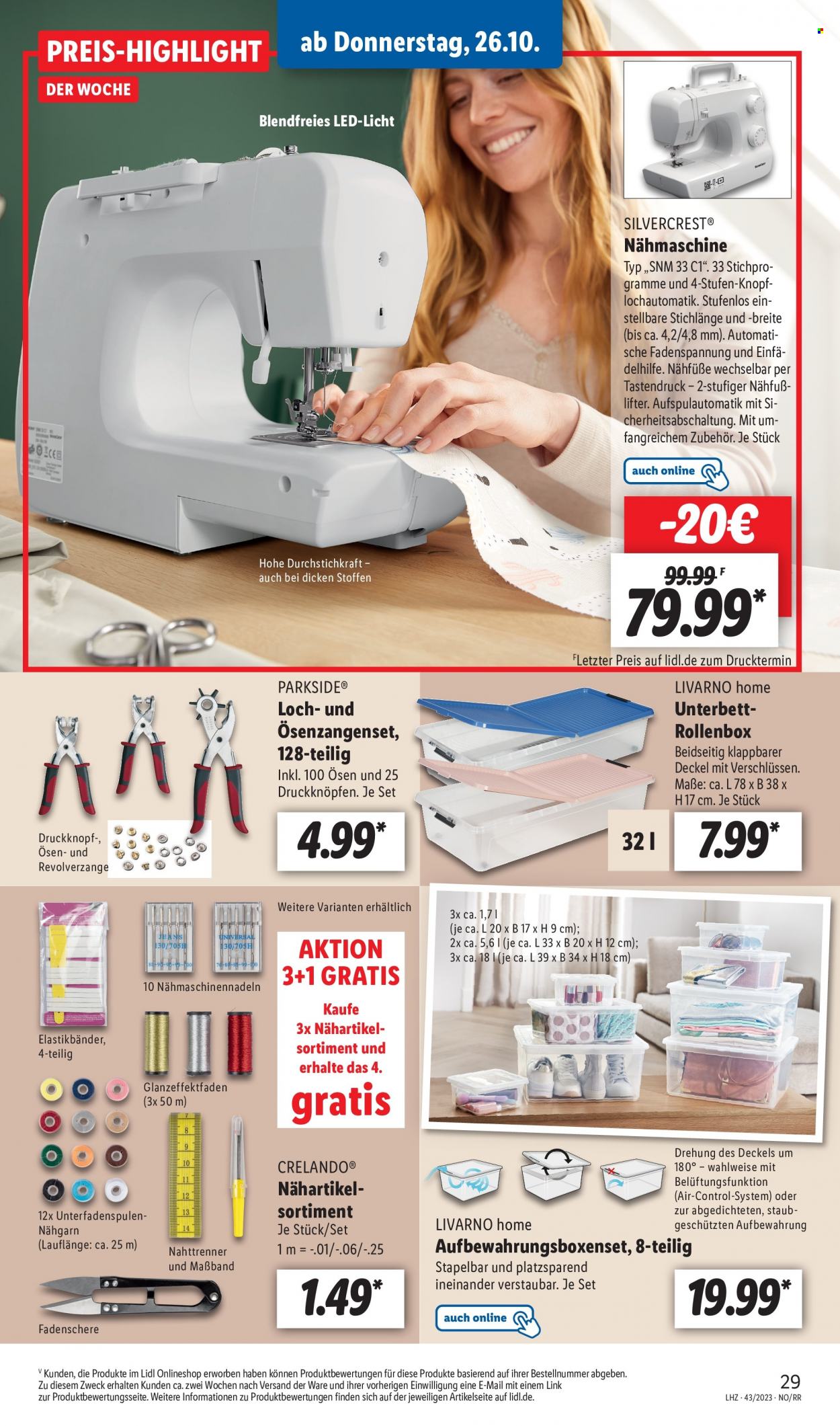 Lidl Prospekte  - 23.10.2023 - 28.10.2023. Seite 15