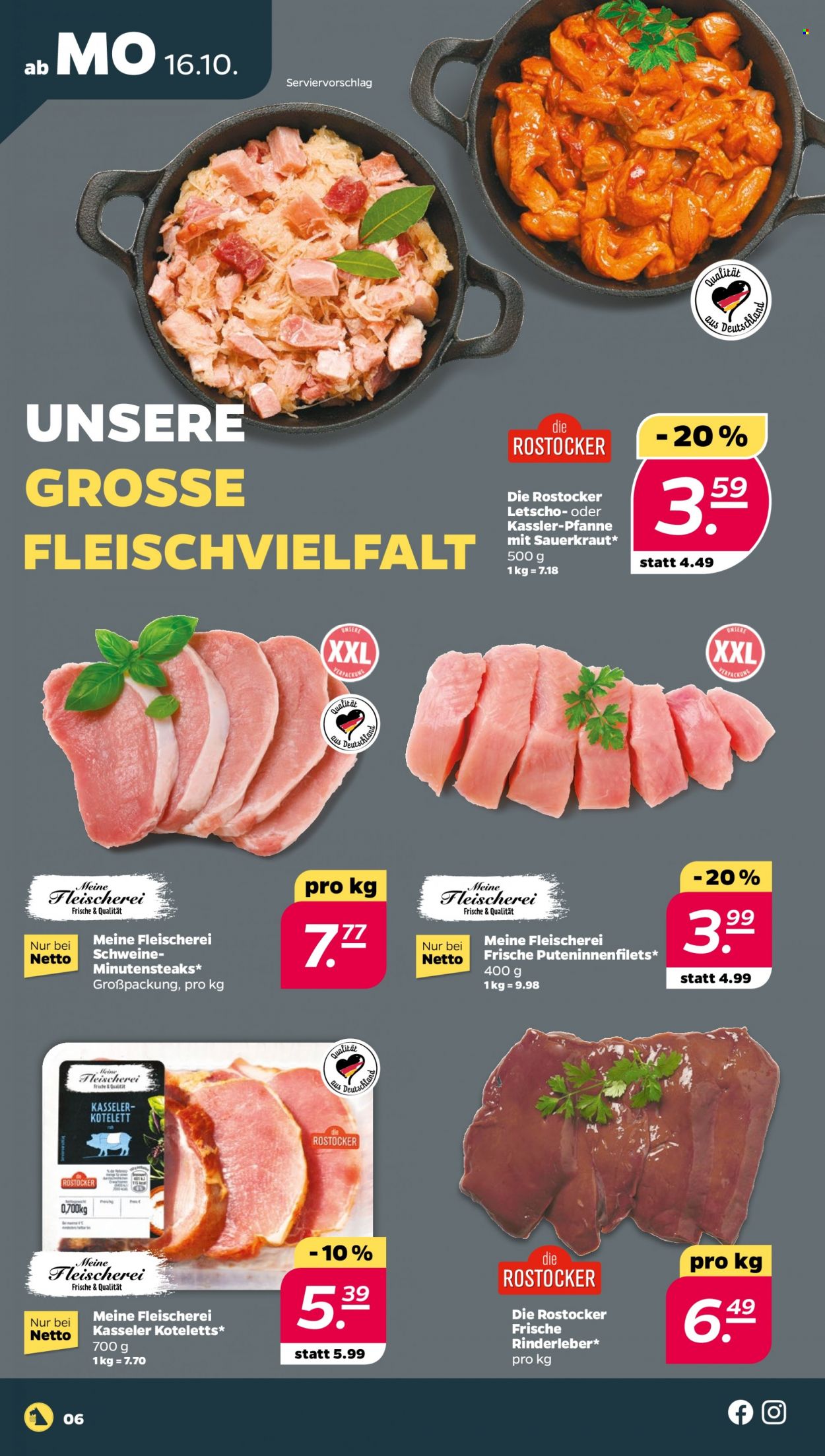 Netto Prospekte  - 16.10.2023 - 21.10.2023. Seite 6