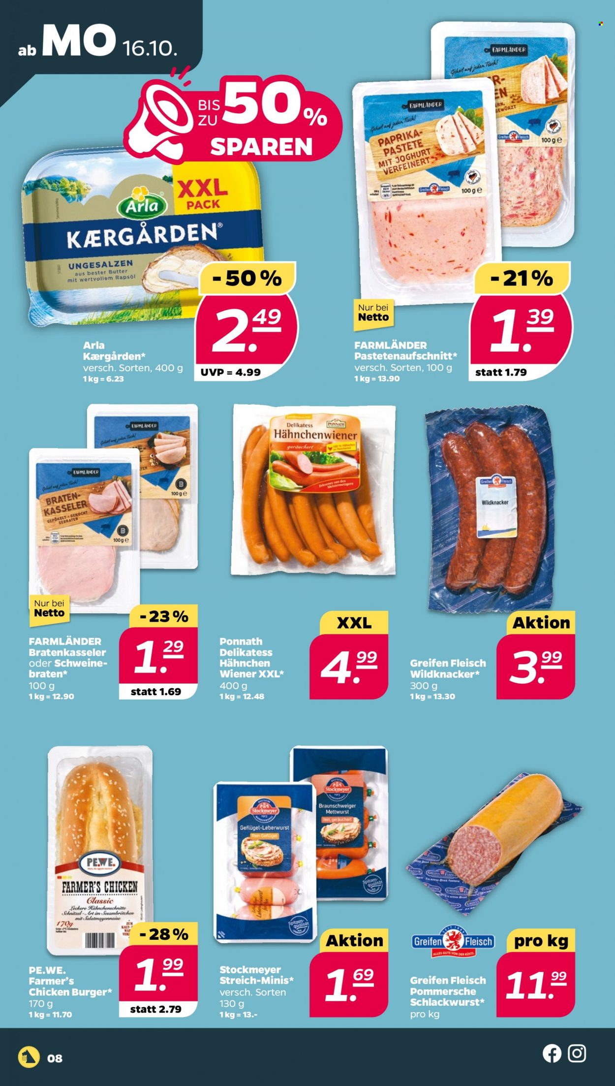 Netto Prospekte  - 16.10.2023 - 21.10.2023. Seite 8