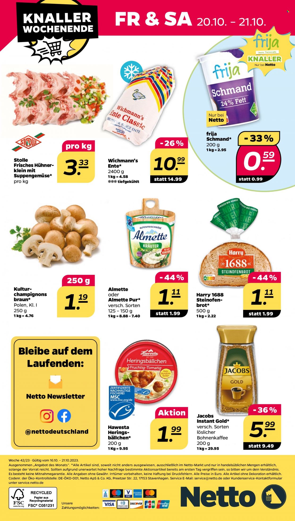 Netto Prospekte  - 16.10.2023 - 21.10.2023. Seite 32