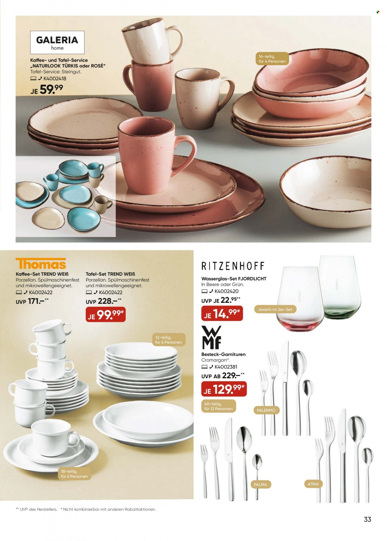 GALERIA Karstadt Kaufhof Prospekte  - 11.10.2023 - 17.10.2023. Seite 33