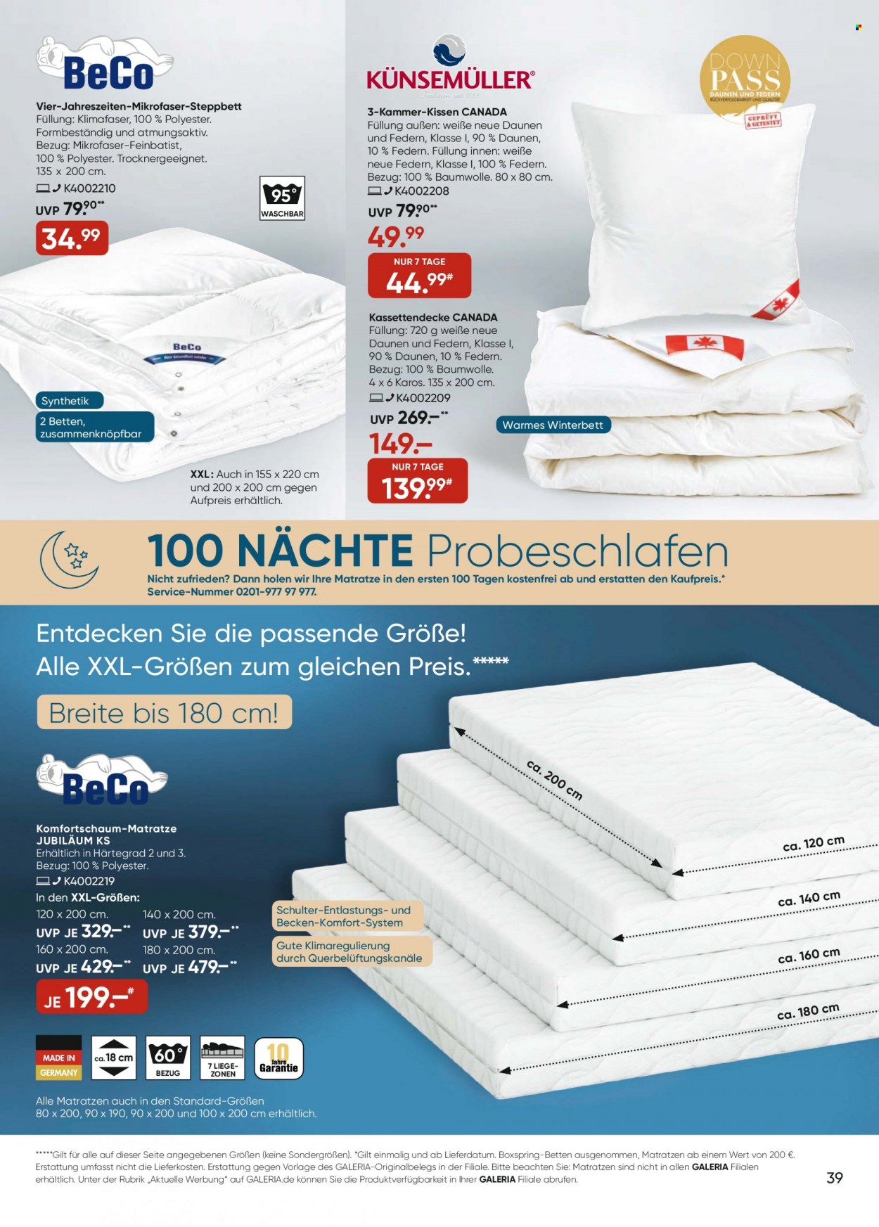 GALERIA Karstadt Kaufhof Prospekte  - 11.10.2023 - 17.10.2023. Seite 39