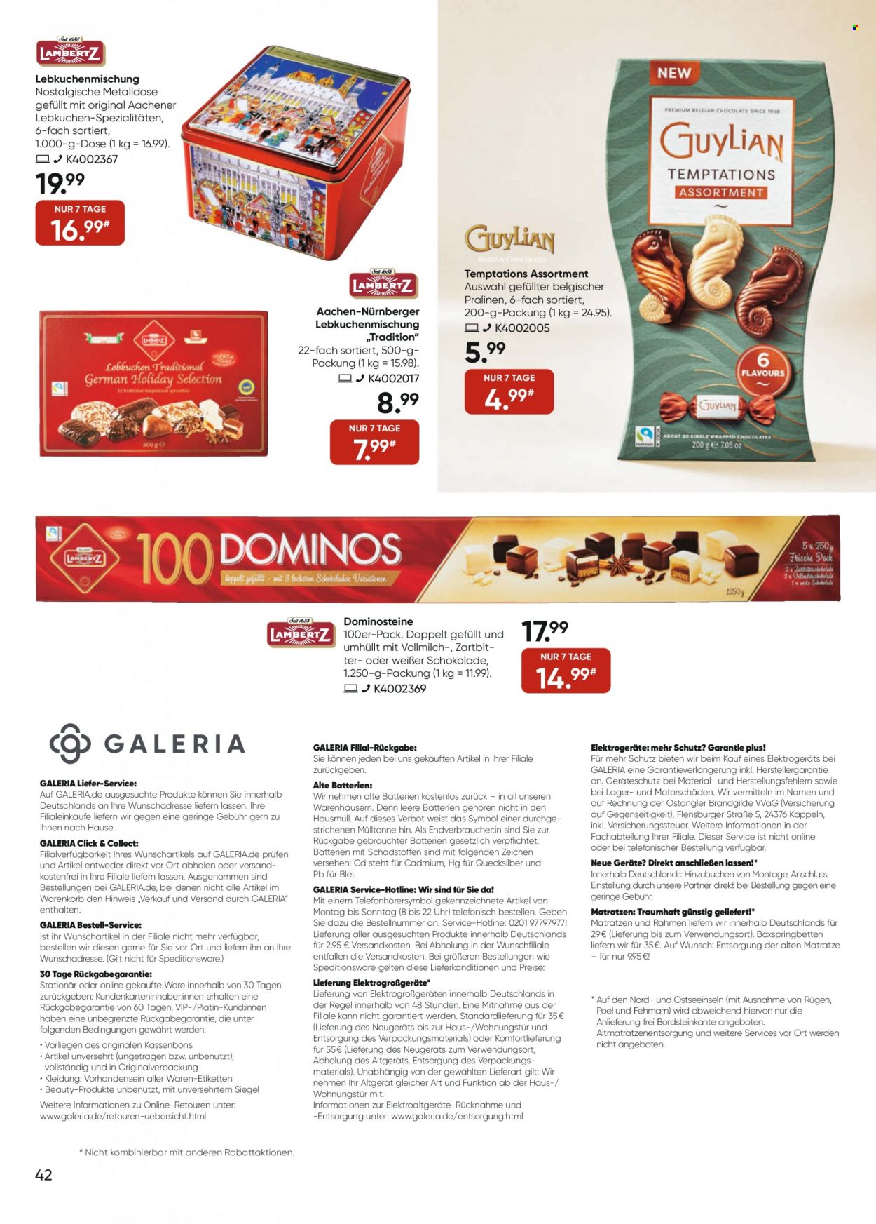 GALERIA Karstadt Kaufhof Prospekte  - 11.10.2023 - 17.10.2023. Seite 42