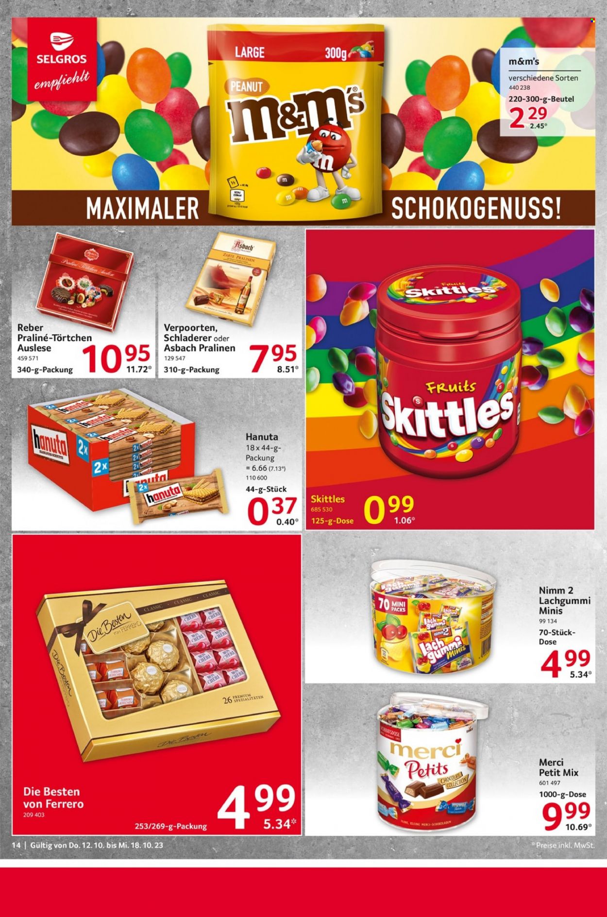 Selgros Prospekte  - 12.10.2023 - 18.10.2023. Seite 14