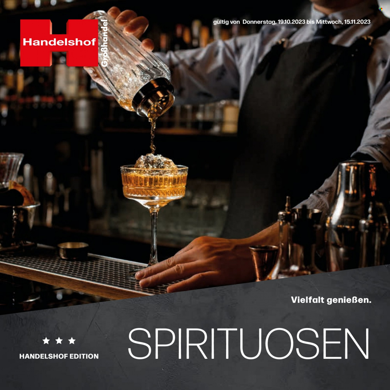 Handelshof Prospekte  - 19.10.2023 - 15.11.2023. Seite 1