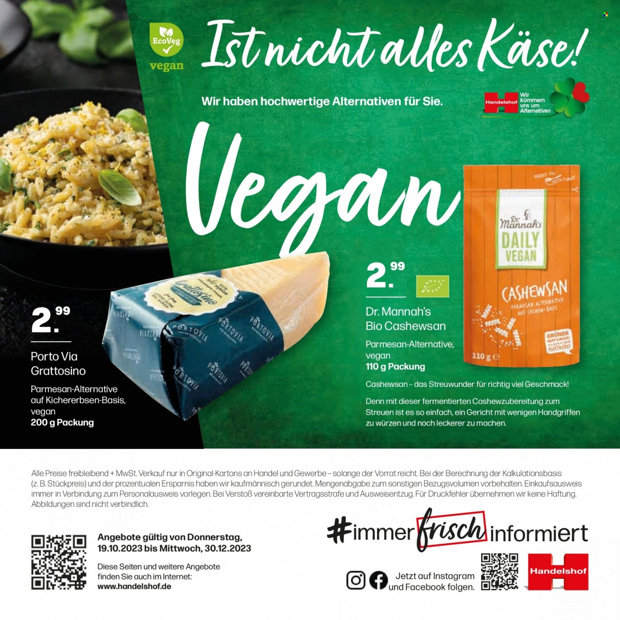 Handelshof Prospekte  - 19.10.2023 - 30.12.2023. Seite 12