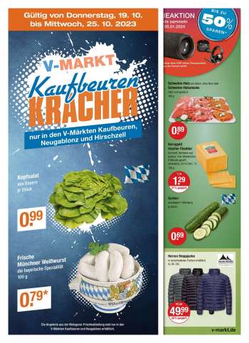 Prospekte V-Markt - 19.10.2023 - 25.10.2023.