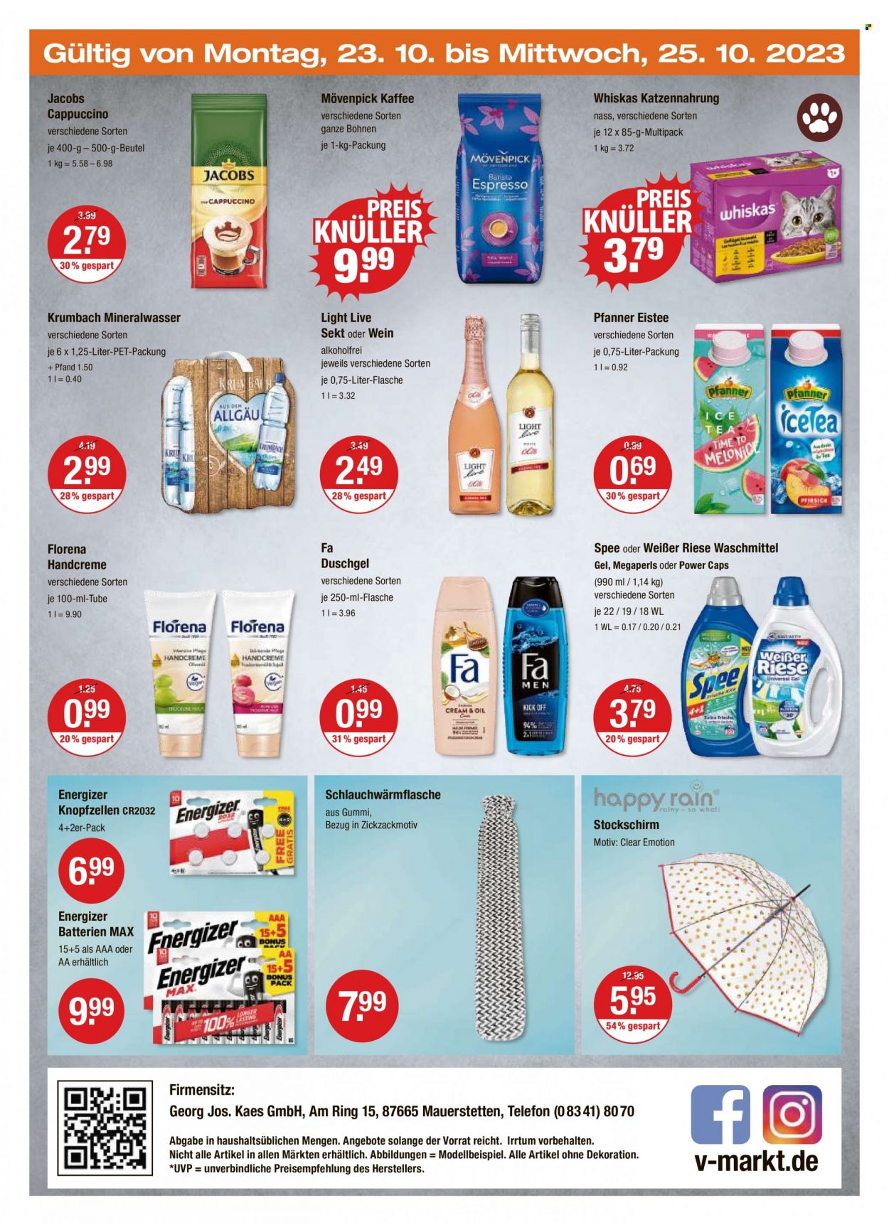 V-Markt Prospekte  - 19.10.2023 - 25.10.2023. Seite 20