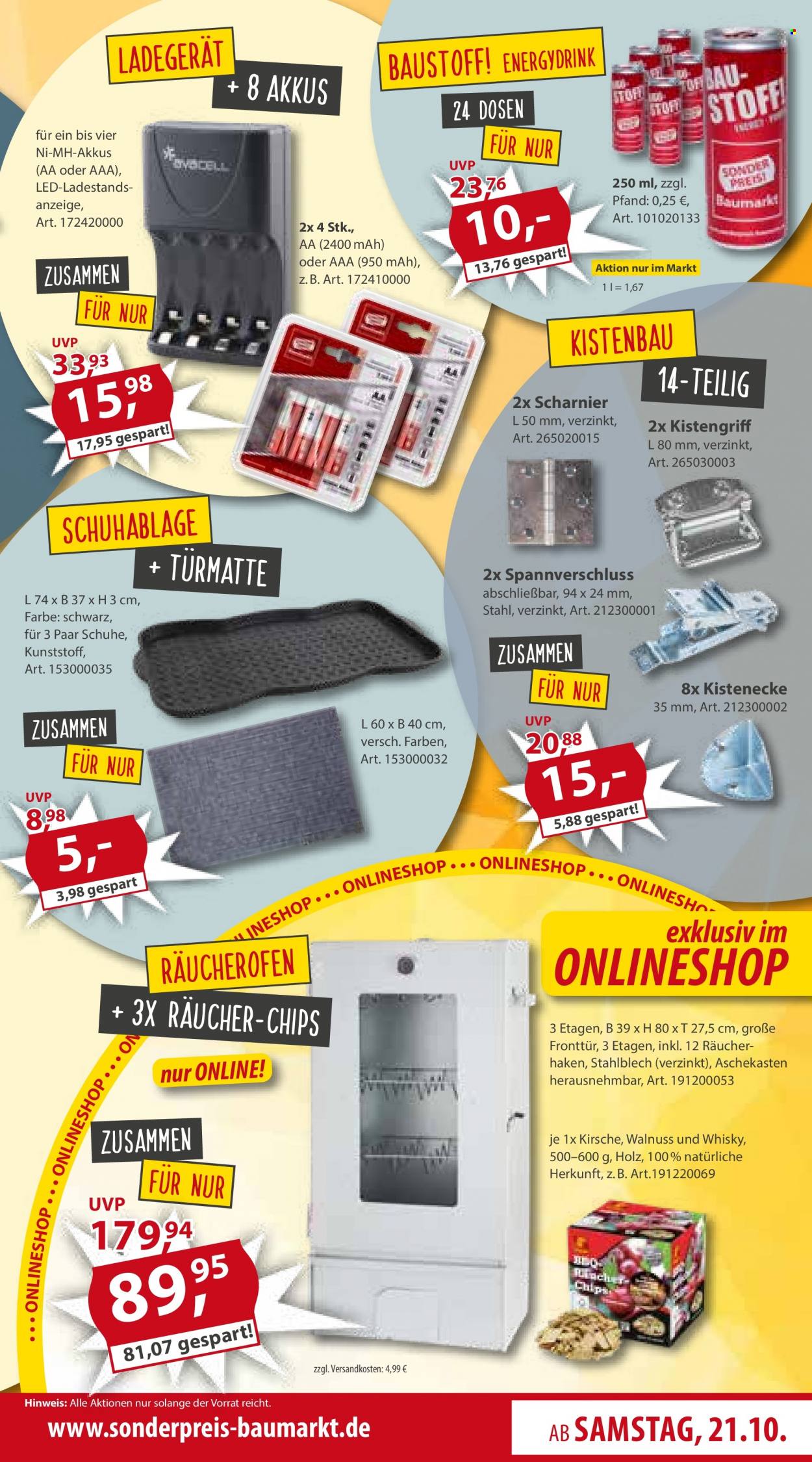 Sonderpreis-Baumarkt Prospekte  - 21.10.2023 - 27.10.2023. Seite 3