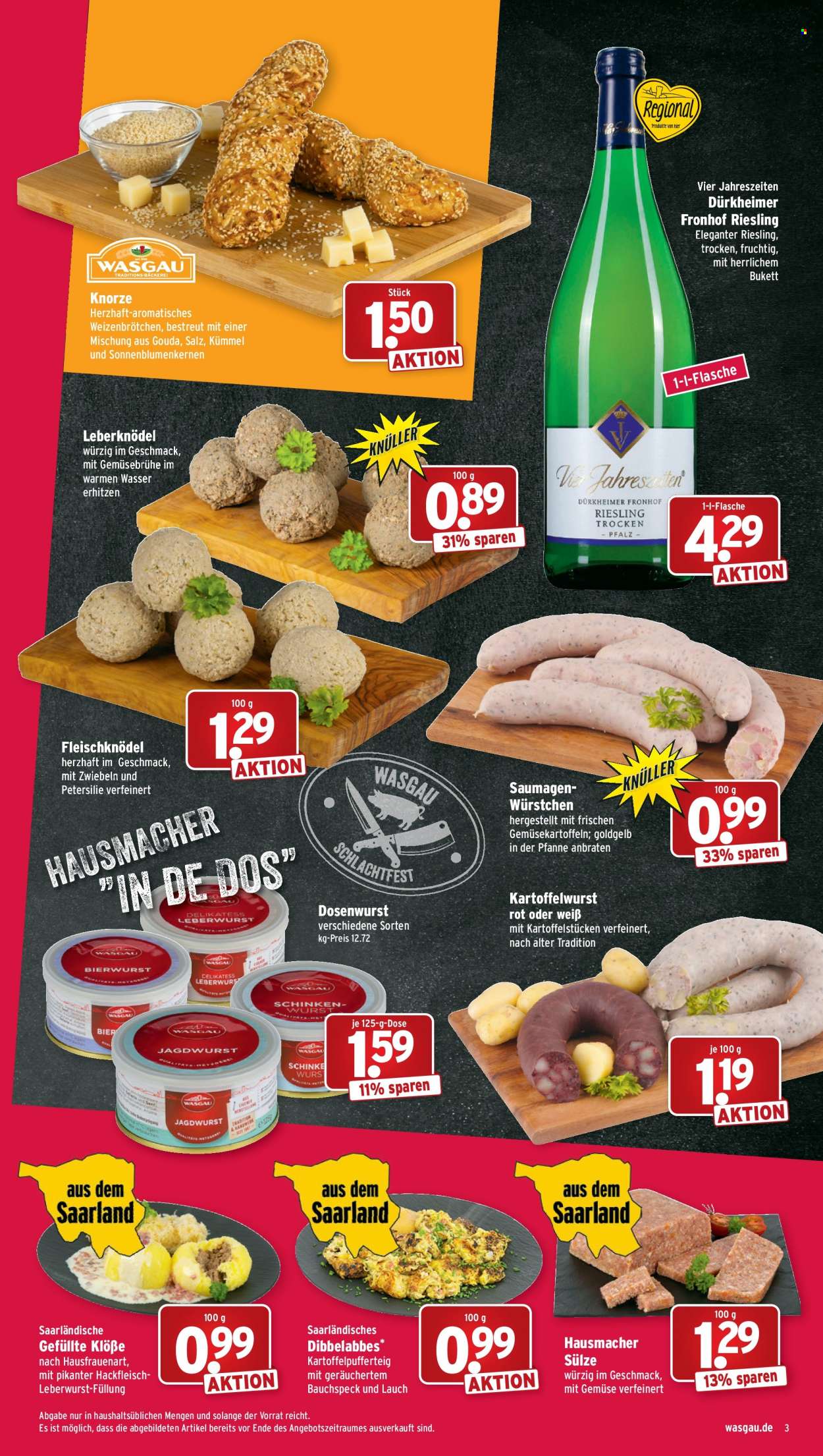 Wasgau Prospekte  - 16.10.2023 - 21.10.2023. Seite 3