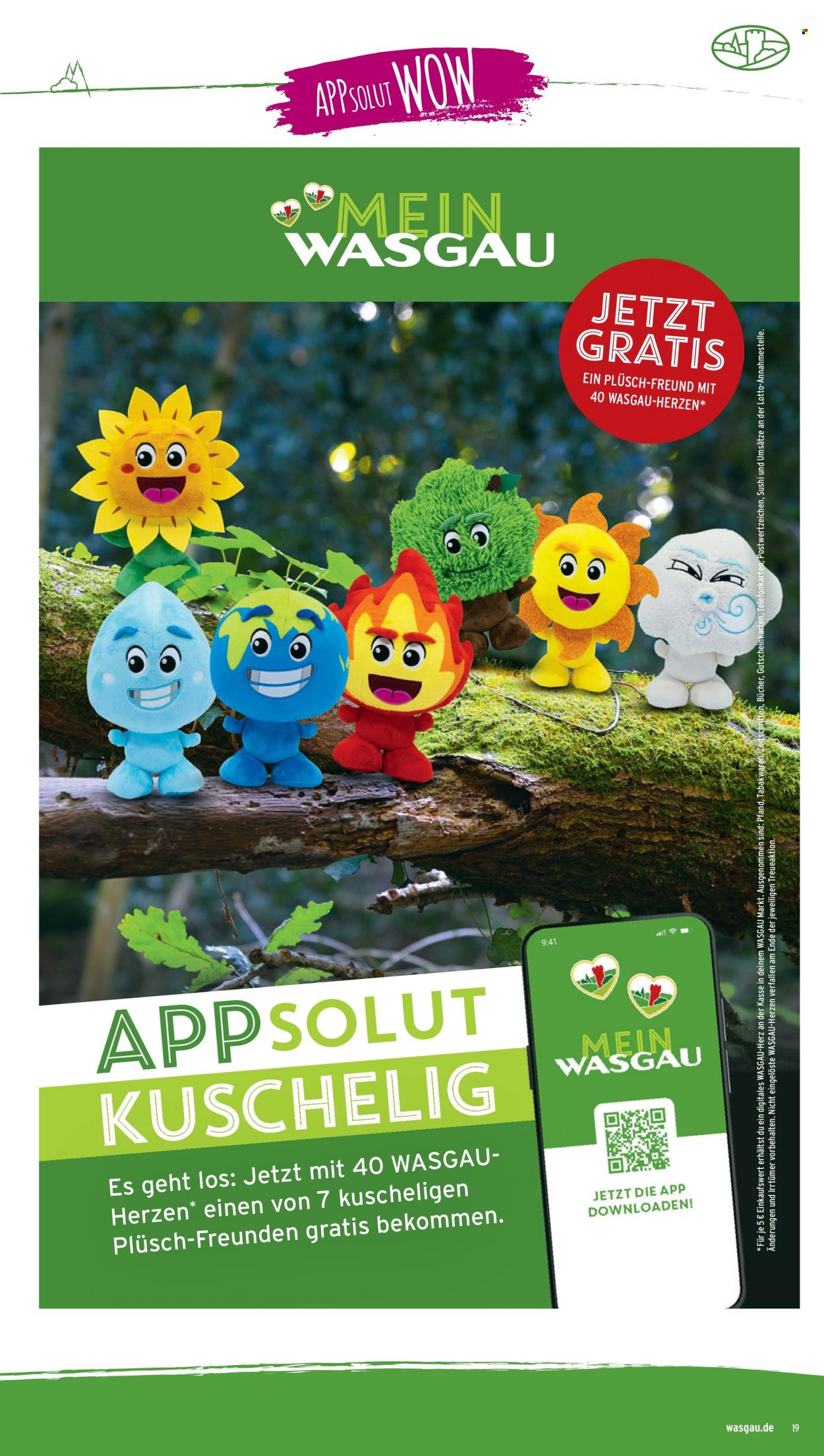 Wasgau Prospekte  - 16.10.2023 - 21.10.2023. Seite 19