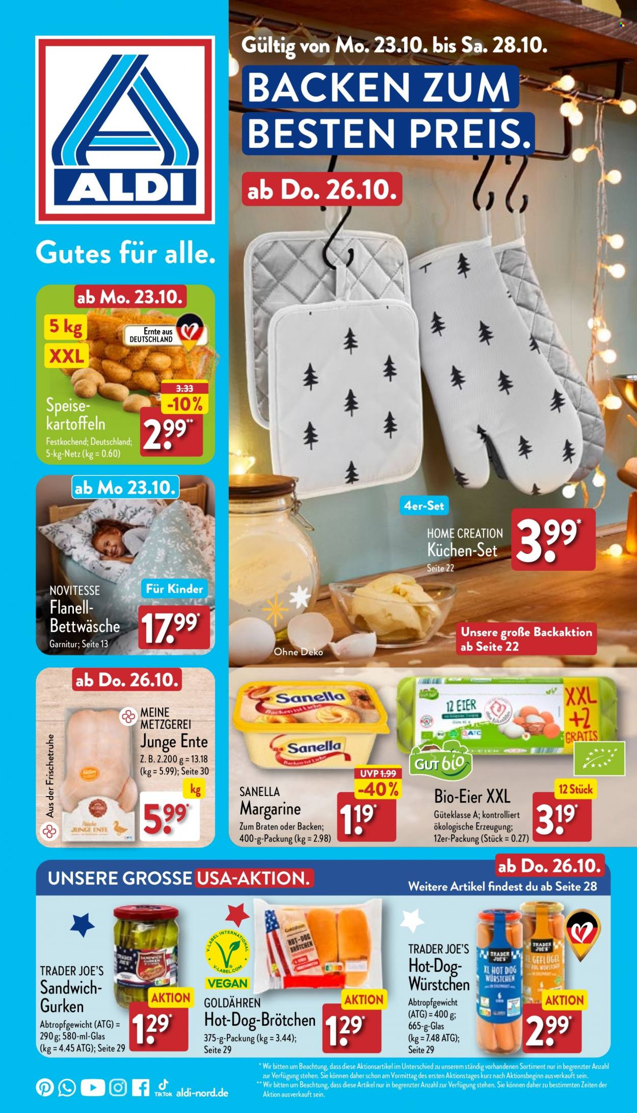 ALDI Nord Prospekte  - 23.10.2023 - 28.10.2023. Seite 1