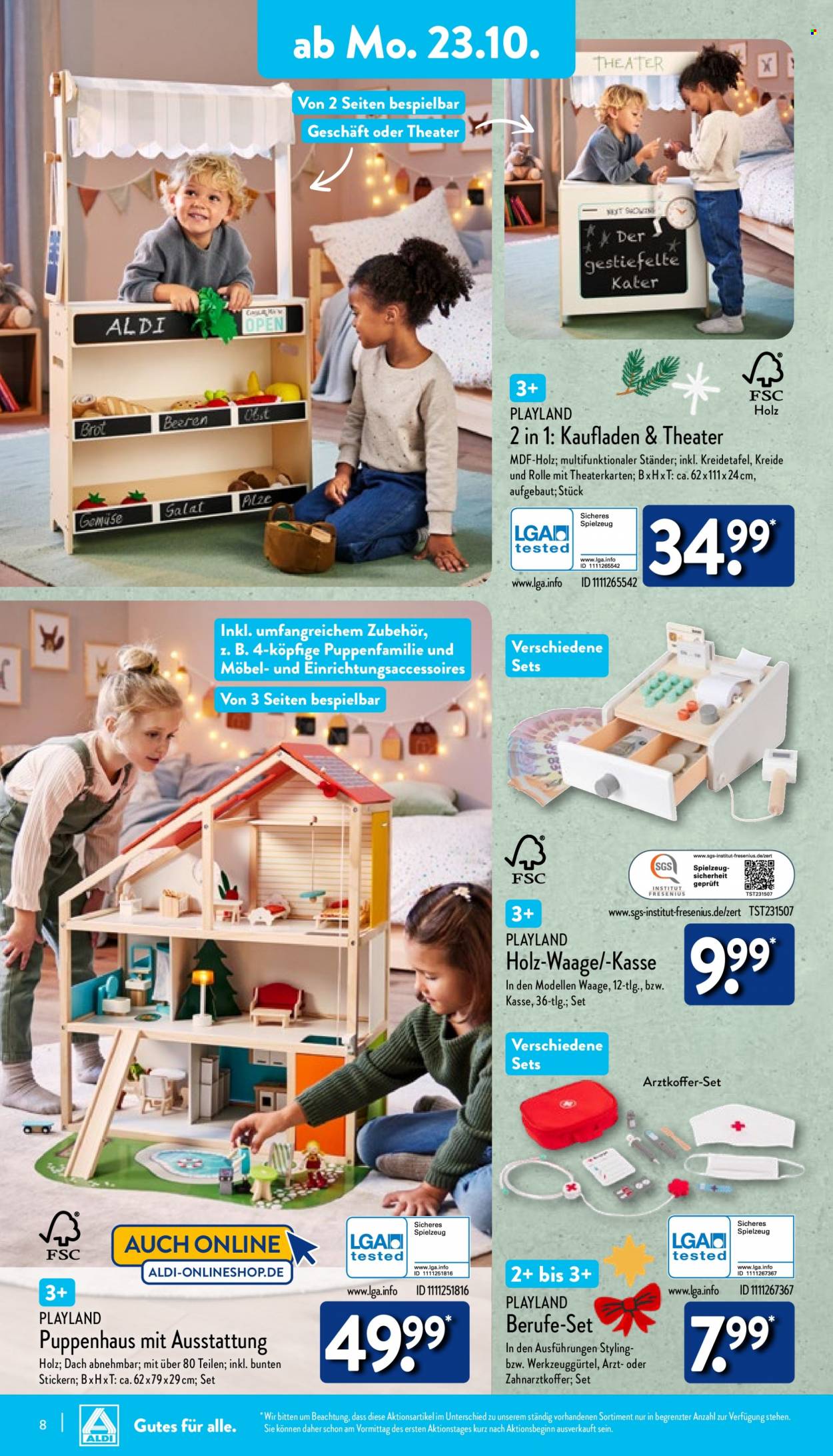 ALDI Nord Prospekte  - 23.10.2023 - 28.10.2023. Seite 8