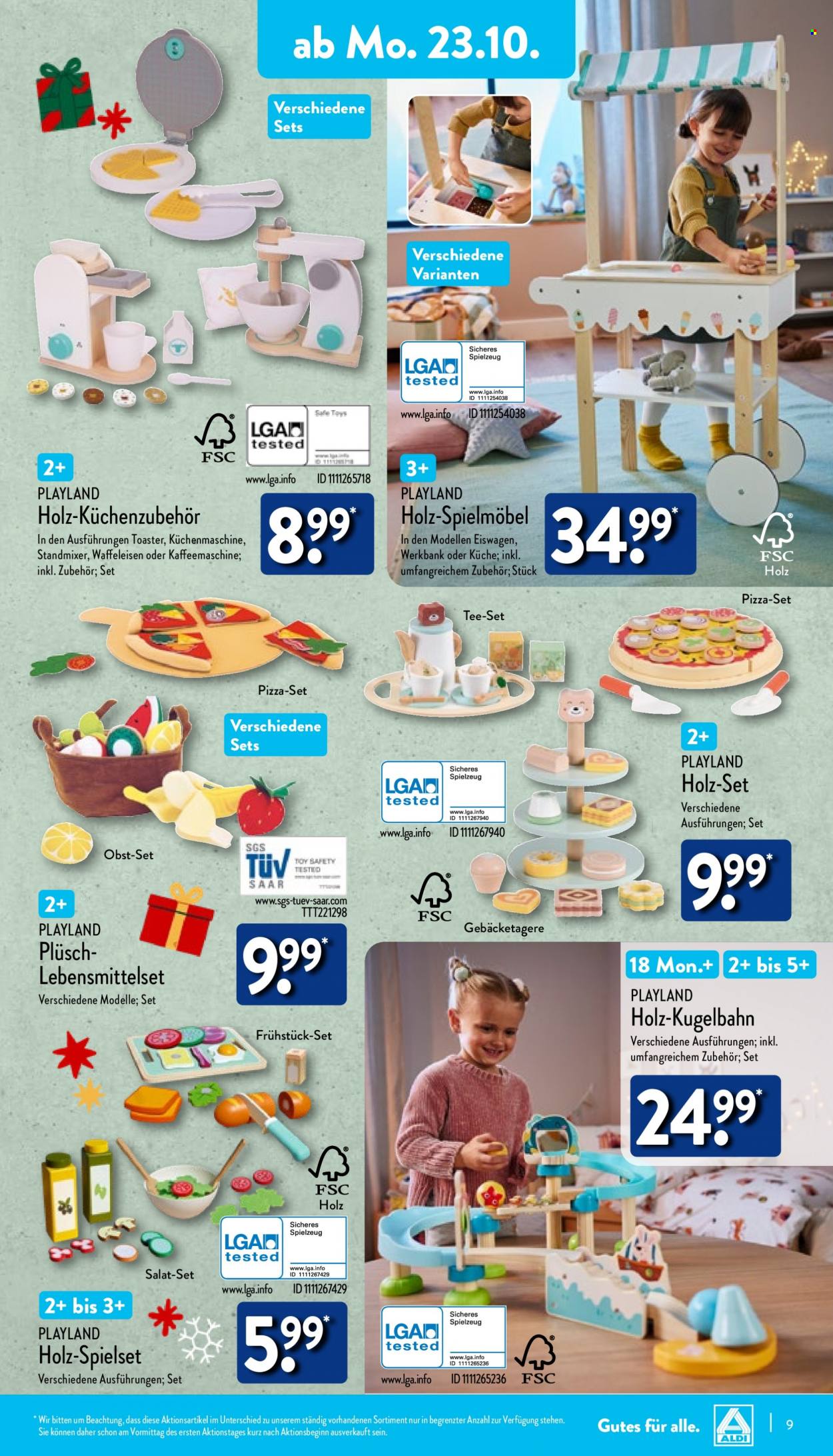 ALDI Nord Prospekte  - 23.10.2023 - 28.10.2023. Seite 9