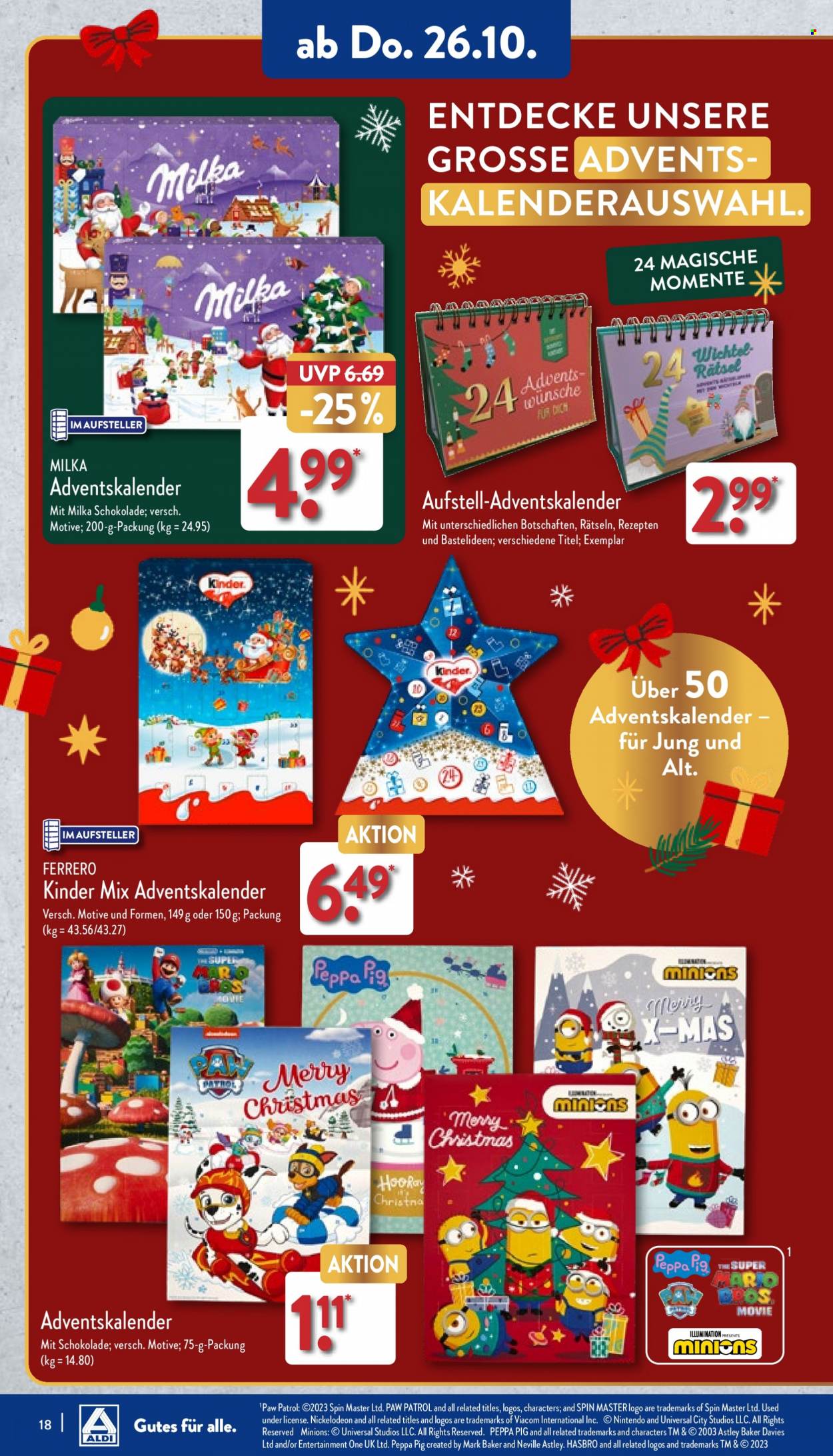ALDI Nord Prospekte  - 23.10.2023 - 28.10.2023. Seite 18