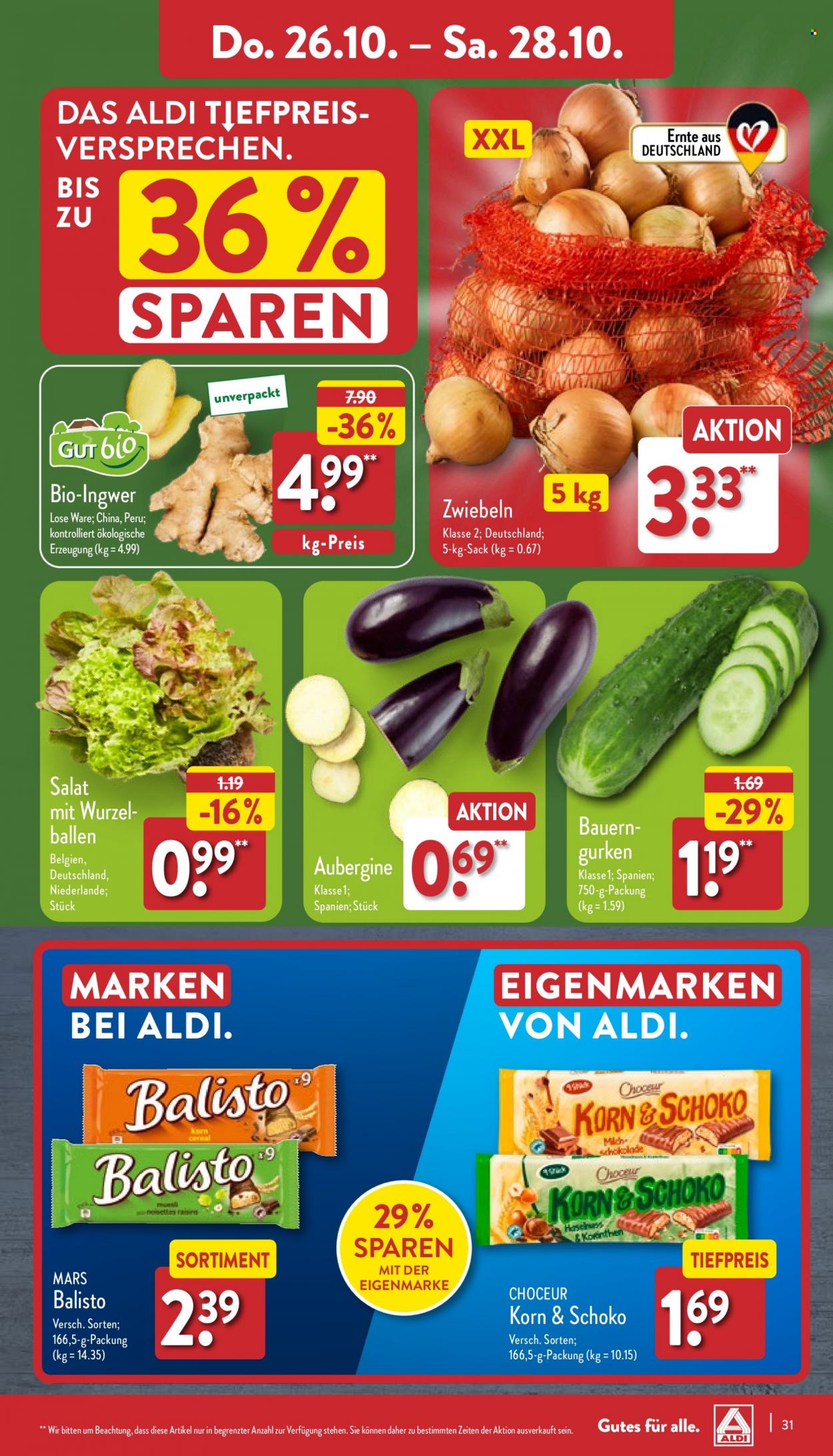 ALDI Nord Prospekte  - 23.10.2023 - 28.10.2023. Seite 31