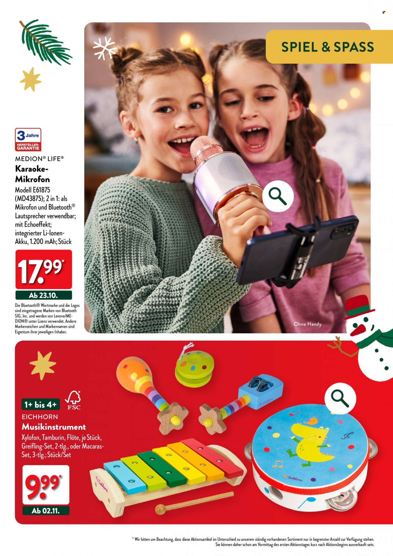 ALDI Nord Prospekte  - 23.10.2023 - 14.12.2023. Seite 35