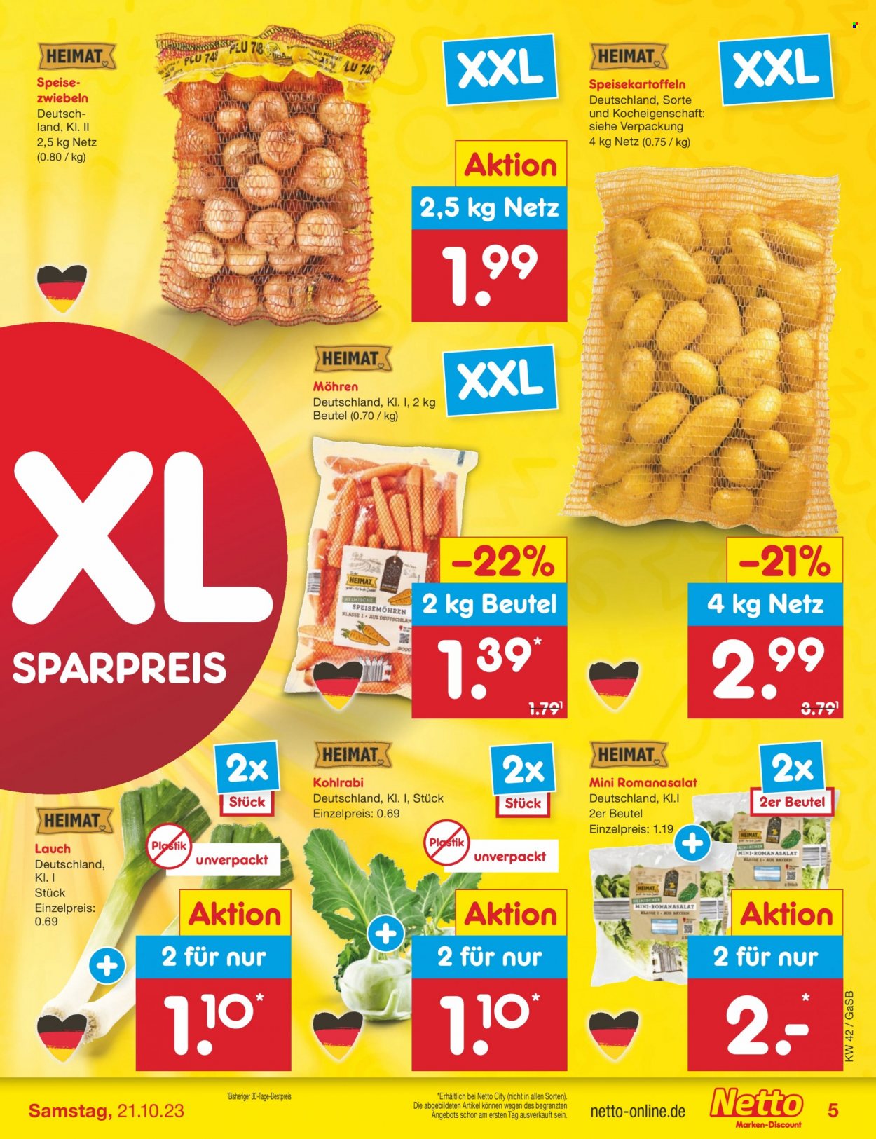Netto Marken-Discount Prospekte  - 16.10.2023 - 21.10.2023. Seite 5