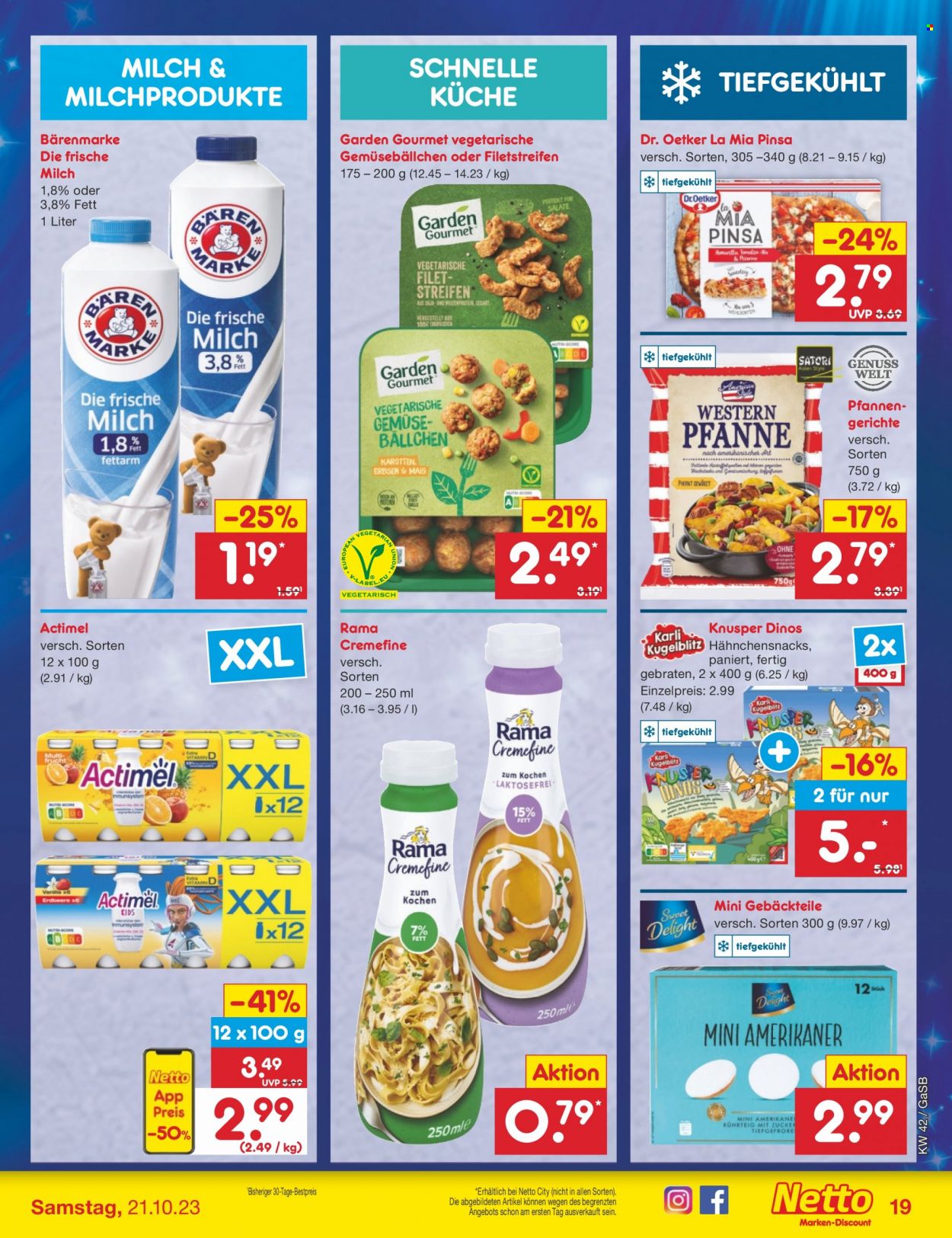 Netto Marken-Discount Prospekte  - 16.10.2023 - 21.10.2023. Seite 21