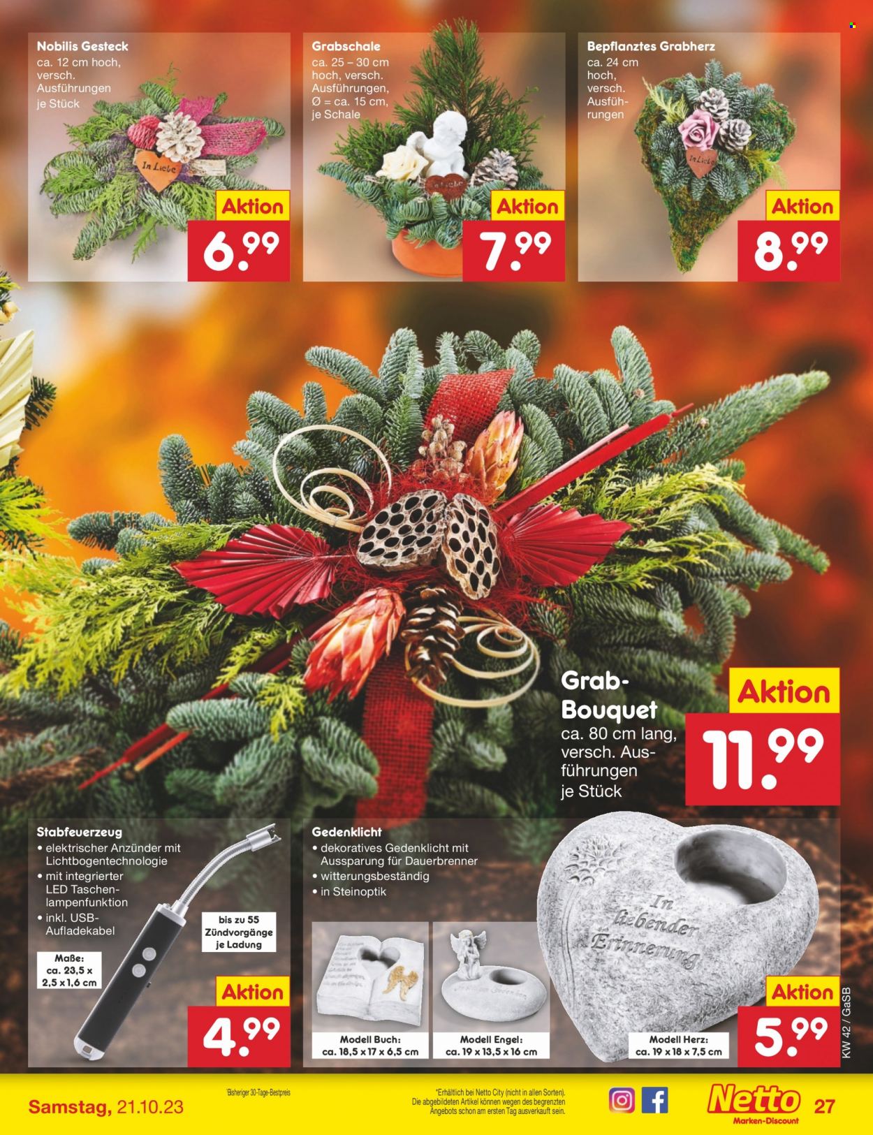 Netto Marken-Discount Prospekte  - 16.10.2023 - 21.10.2023. Seite 31